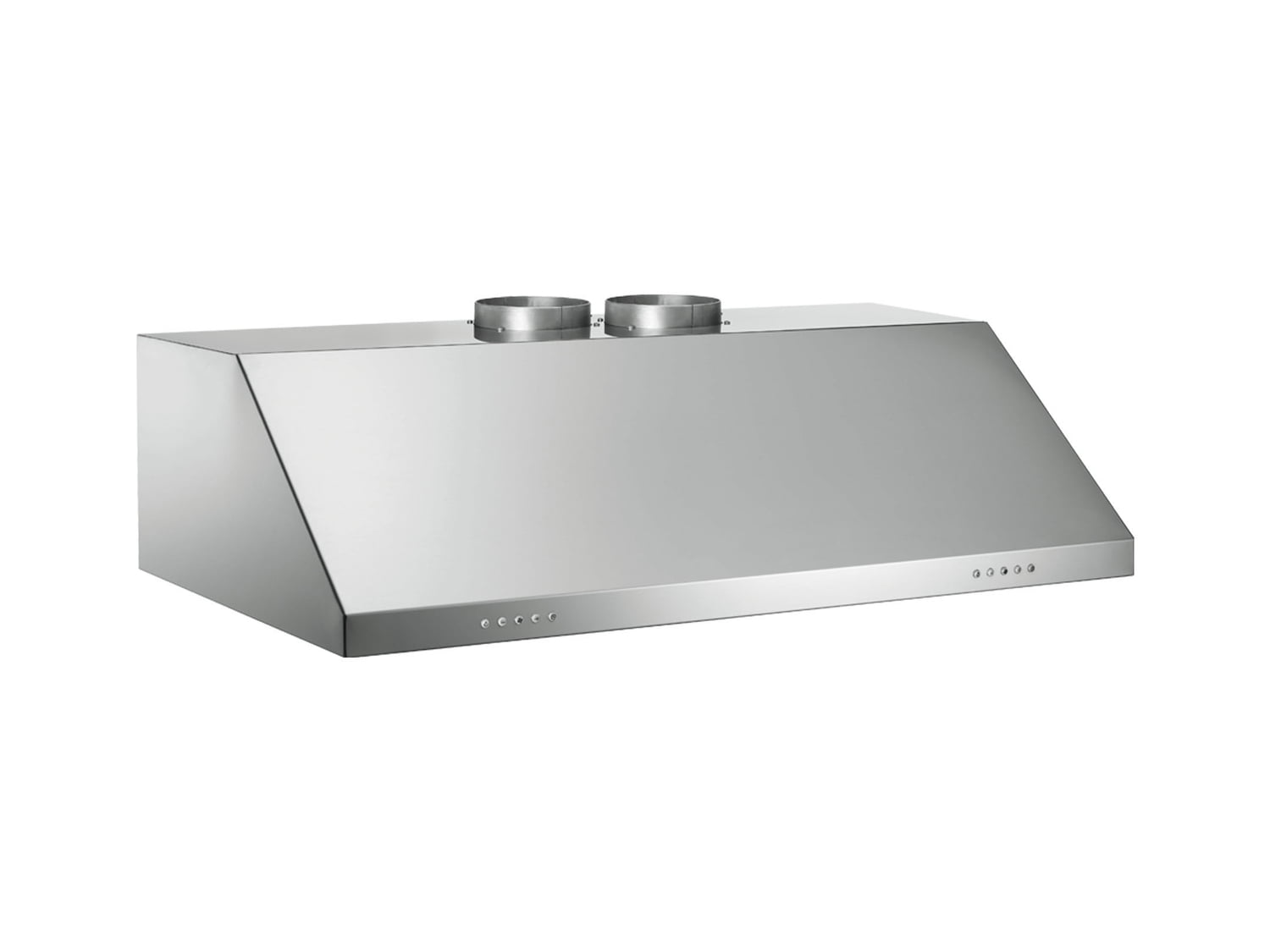 Bertazzoni KU48PRO2X14 48-Inch Stainless Steel Wall Mount Range Hood - 2 Powerful 1200 CFM Motors for Superior Kitchen Ventilation | Perfect for Modern Open-Concept Kitchens & Professional Cooking Spaces