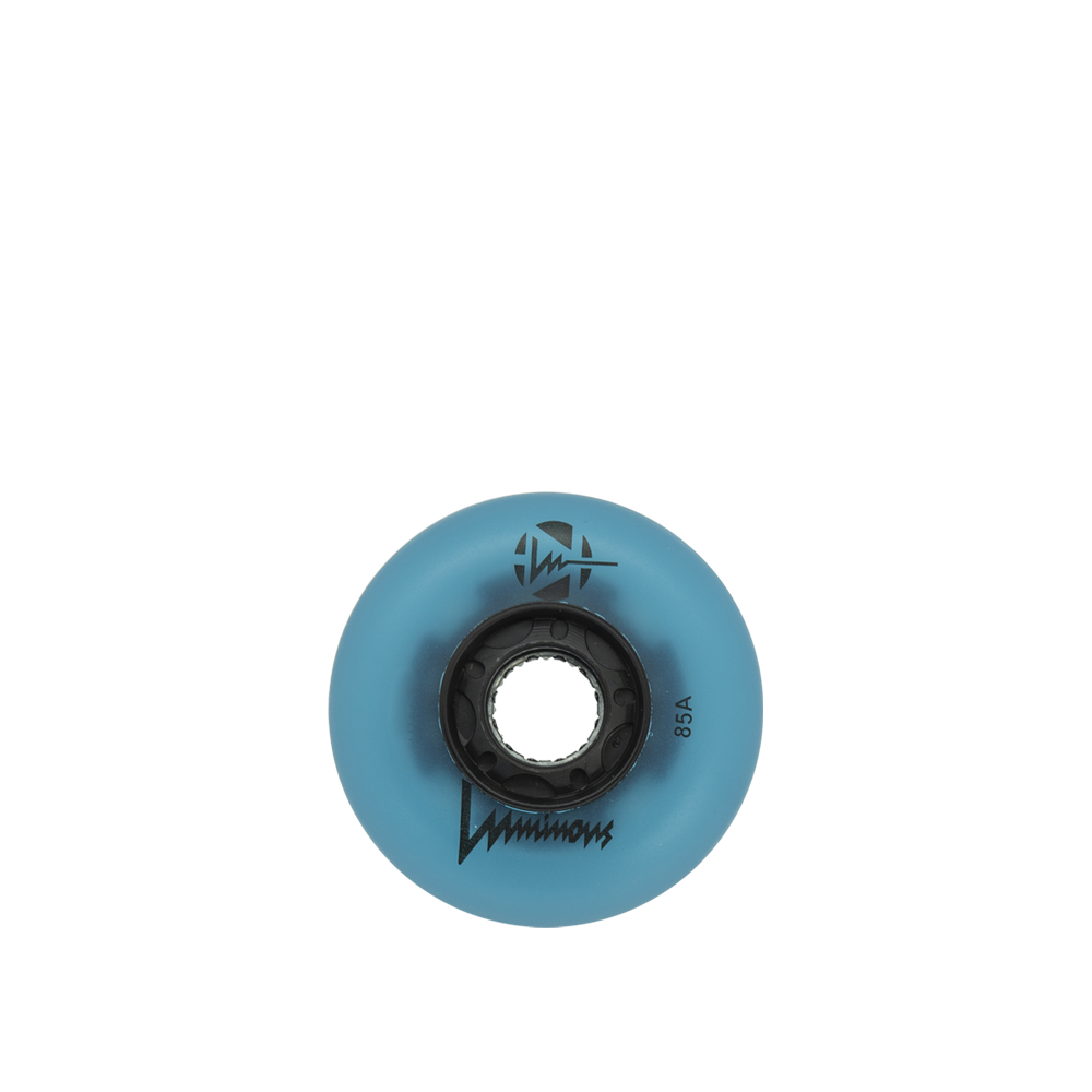 Luminous 72mm/85a Skateboard Wheels - High-Performance Single Wheel for Smooth Cruising & Longboard Riding - Perfect for Street Skating, Park Rides & Commuting
