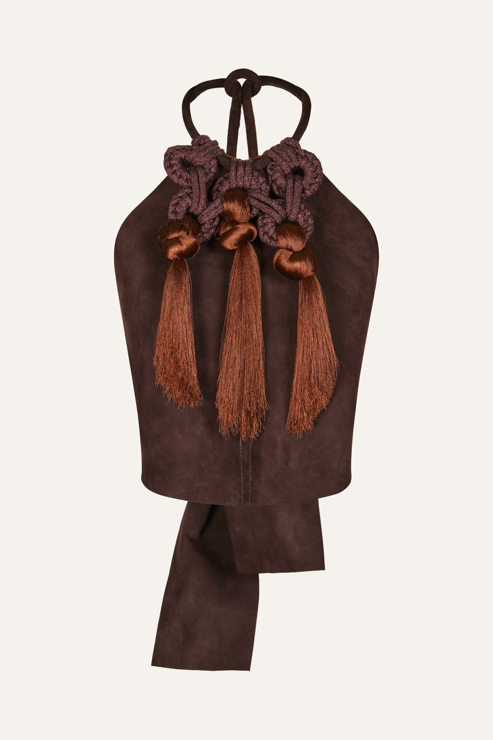 Kell Knot Top in Chocolate Brown - Stylish Women's Knotted Blouse for Casual Outings & Date Nights