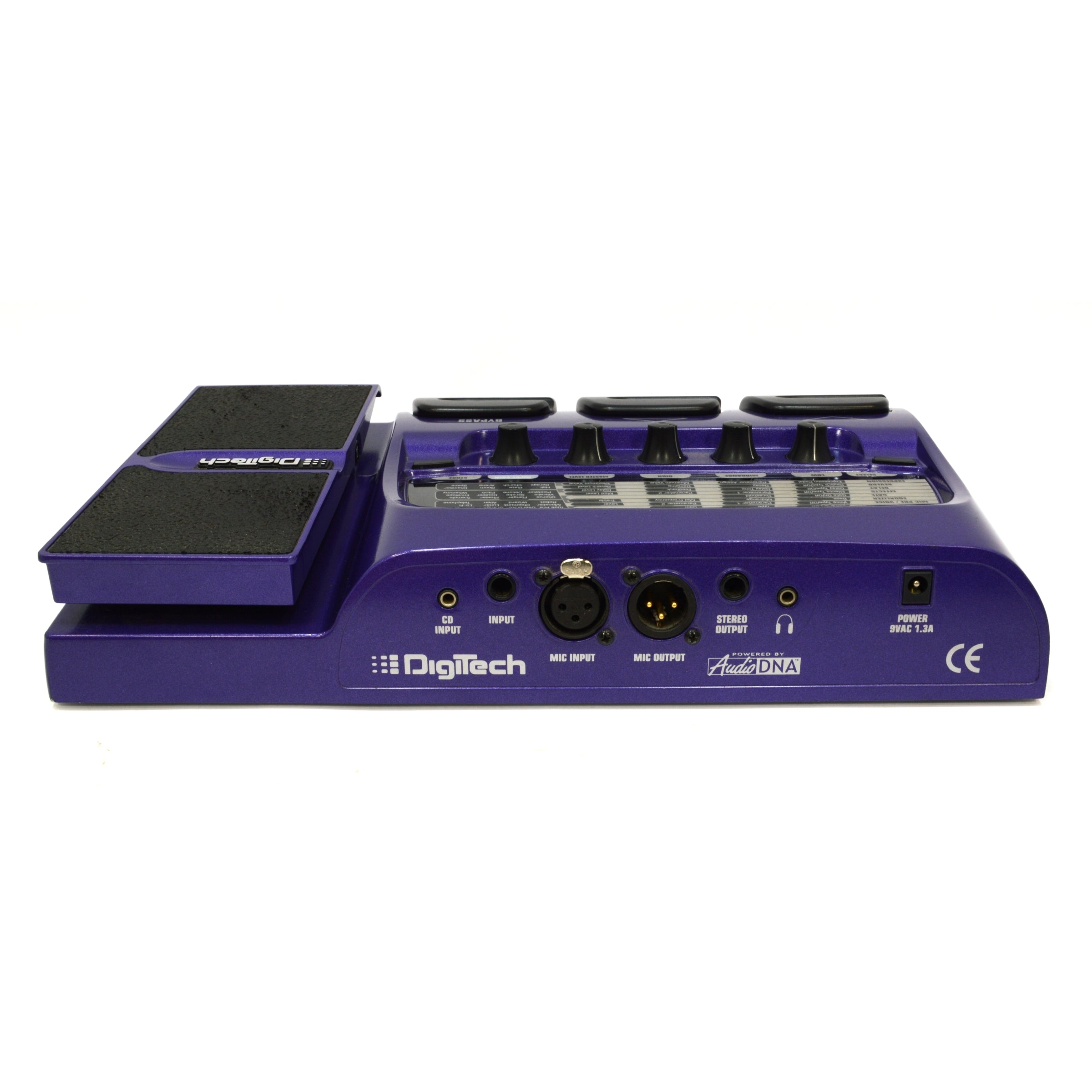 Used Digitech VOCAL 300 VOC300V Vocal Effects Processor Pedal with Cables - Perfect for Live Performances & Studio Recording