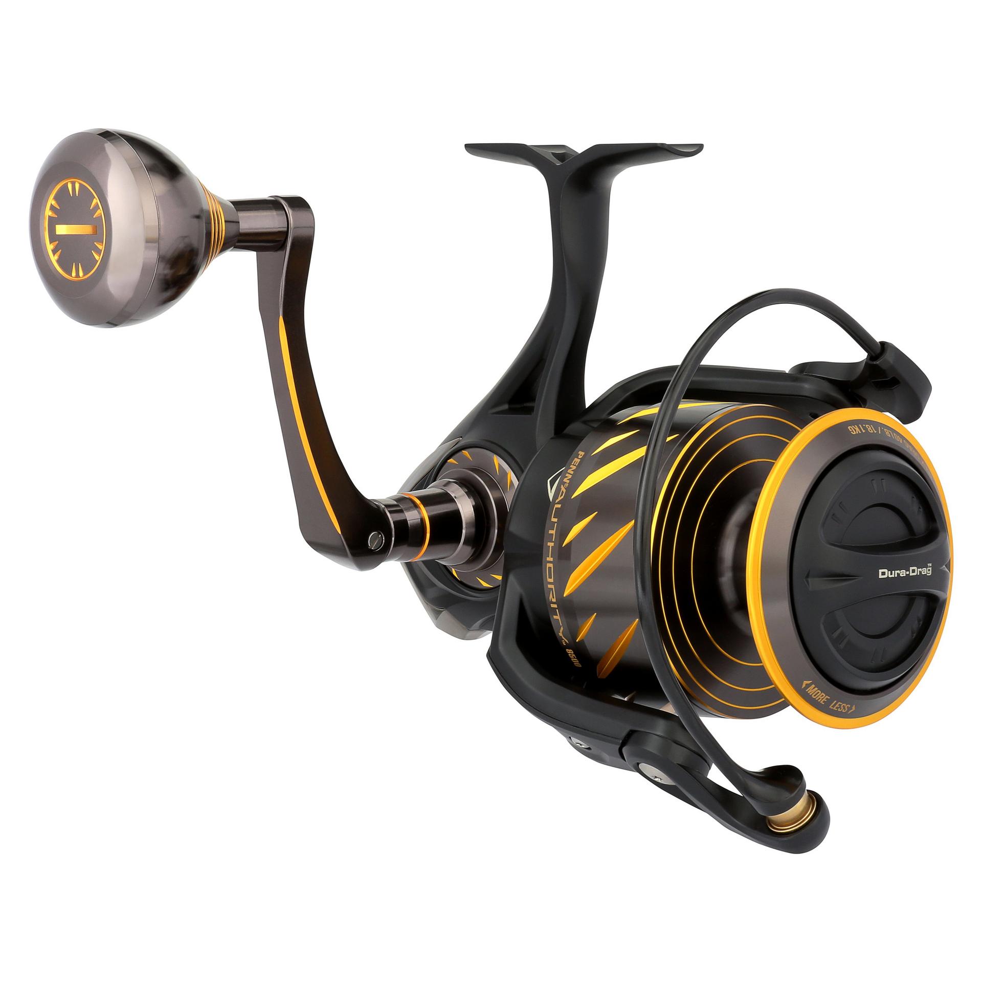 Authority® Spinning Reel - High Performance Saltwater Fishing Reel with Smooth Drag System | Perfect for Surf Fishing, Pier Fishing, and Offshore Angling
