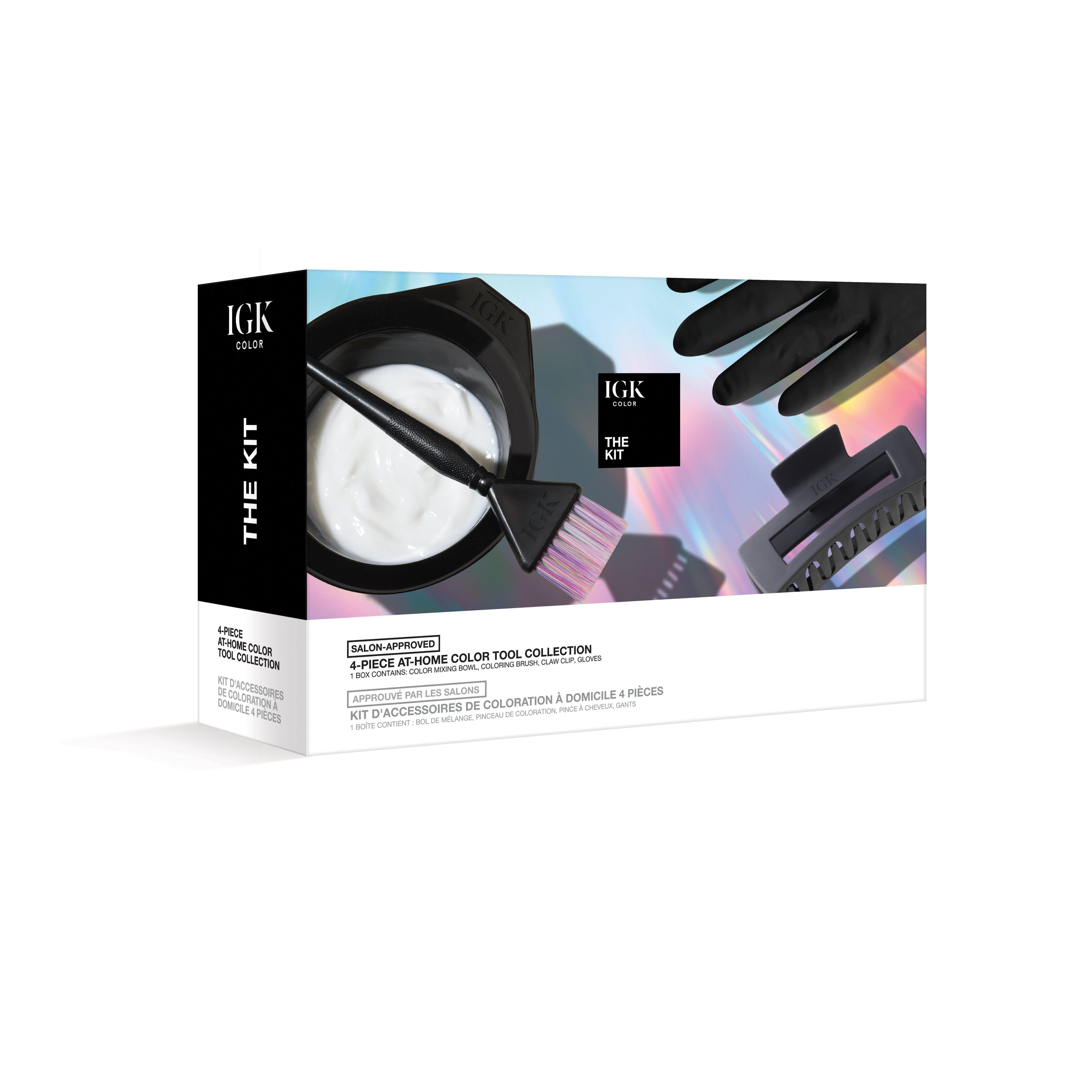 Professional At-Home Hair Color Kit with Brushes, Bowls & Gloves - DIY Hair Dyeing Tools for Salon-Quality Results | Perfect for Touch-Ups, Root Coverage & Full Hair Coloring at Home