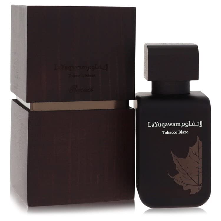Premium Men's Tobacco Blaze Cologne Eau de Parfum Spray - 2.5 oz Long-Lasting Fragrance for Day & Night - Perfect for Date Night, Office & Special Occasions - Happy Mood Scent