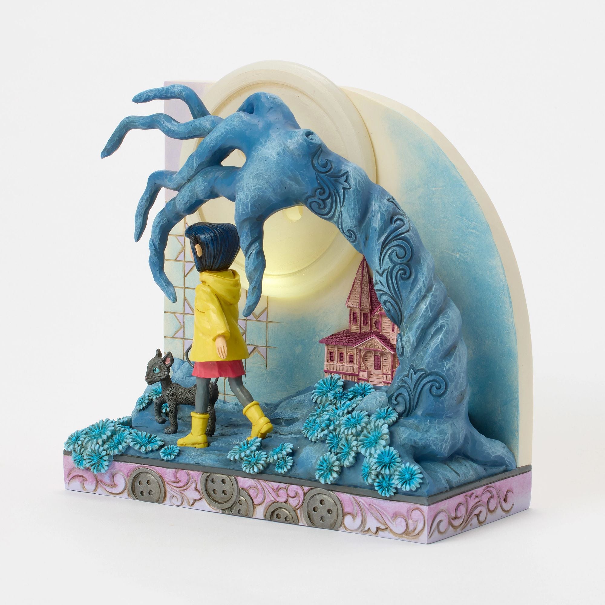 Coraline Claw Tree and Moon Night Light - Kids Room Decor, Nursery Lighting for Bedtime - Perfect for Children's Bedrooms, Themed Parties & Cozy Reading Nooks
