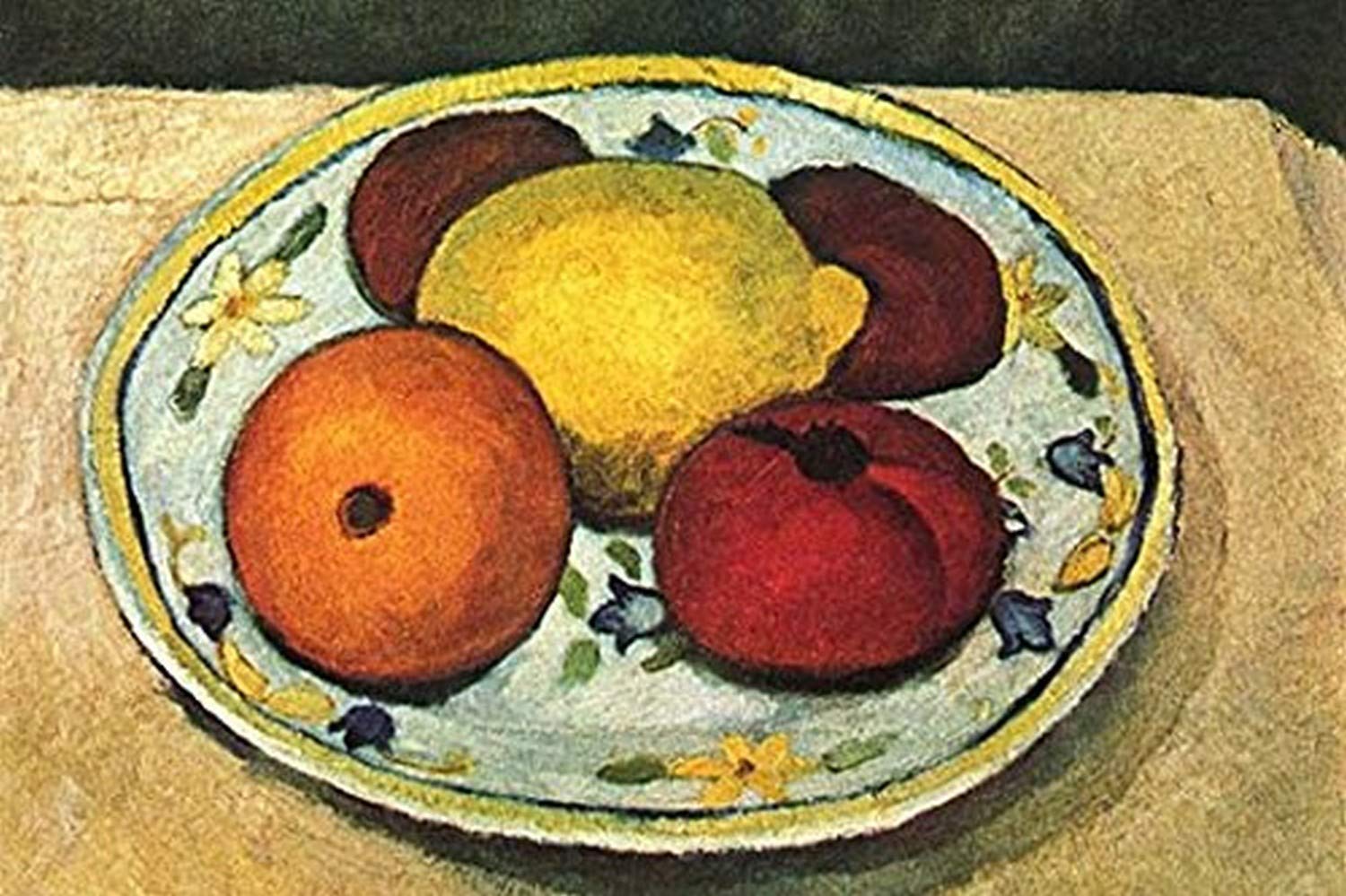 Buyenlarge 'Still Life Fruit' Art Print Poster - 20x30 Inches - Vintage Fruit Painting Decor for Kitchen, Dining Room & Home Office