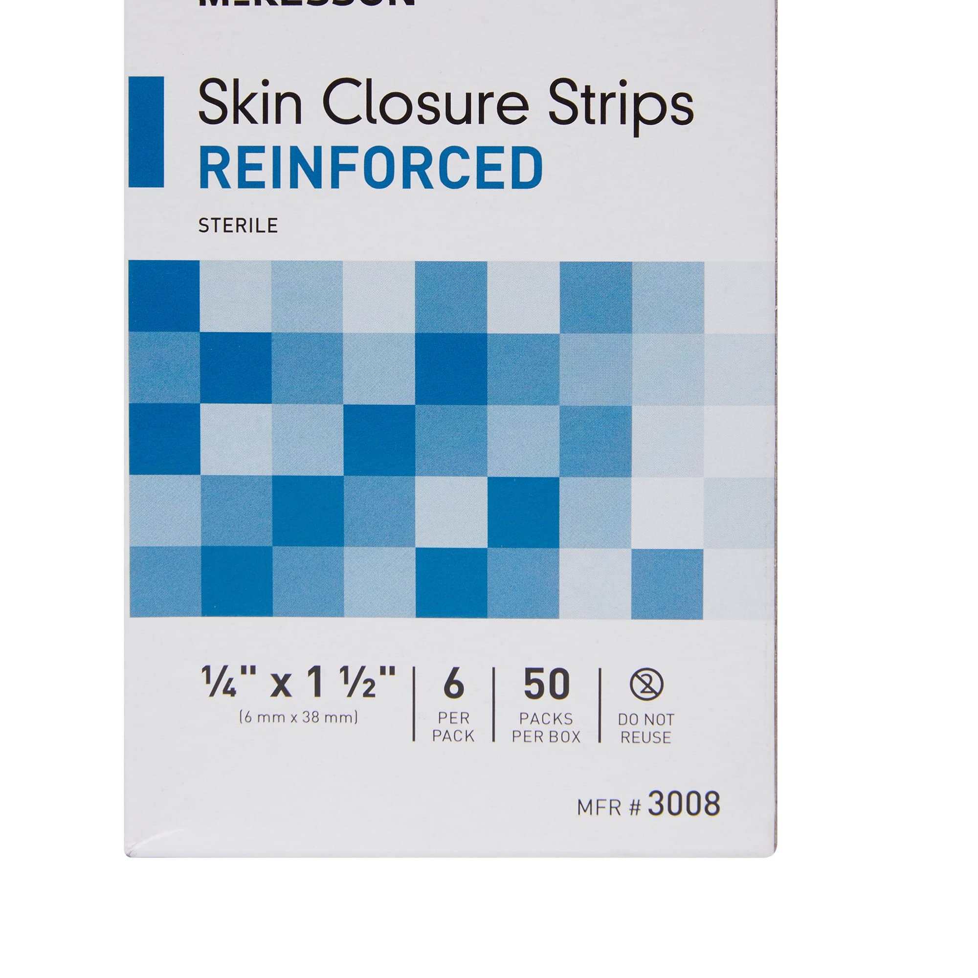 McKesson Steri-Strips Skin Closure Adhesive Strips - 1/4