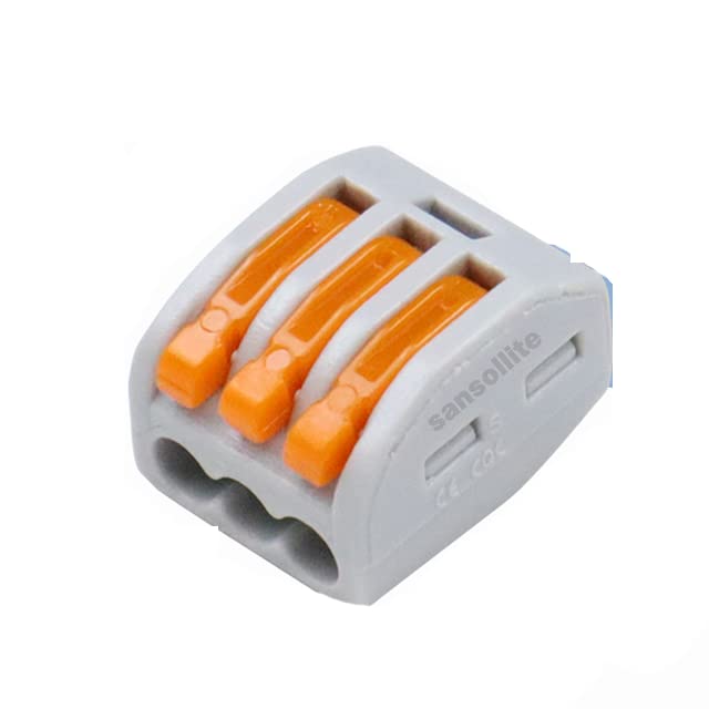 20-200Pcs Electrical Wire Connectors - Home Improvement Terminals for DIY Wiring Projects