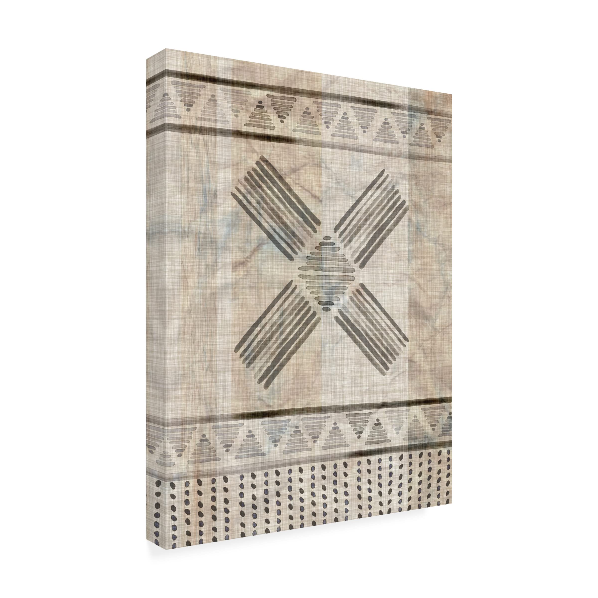Jennifer Paxton Parker 'Moroccan Fringe II' Canvas Wall Art Print - Modern Boho Home Decor for Living Room, Bedroom & Office