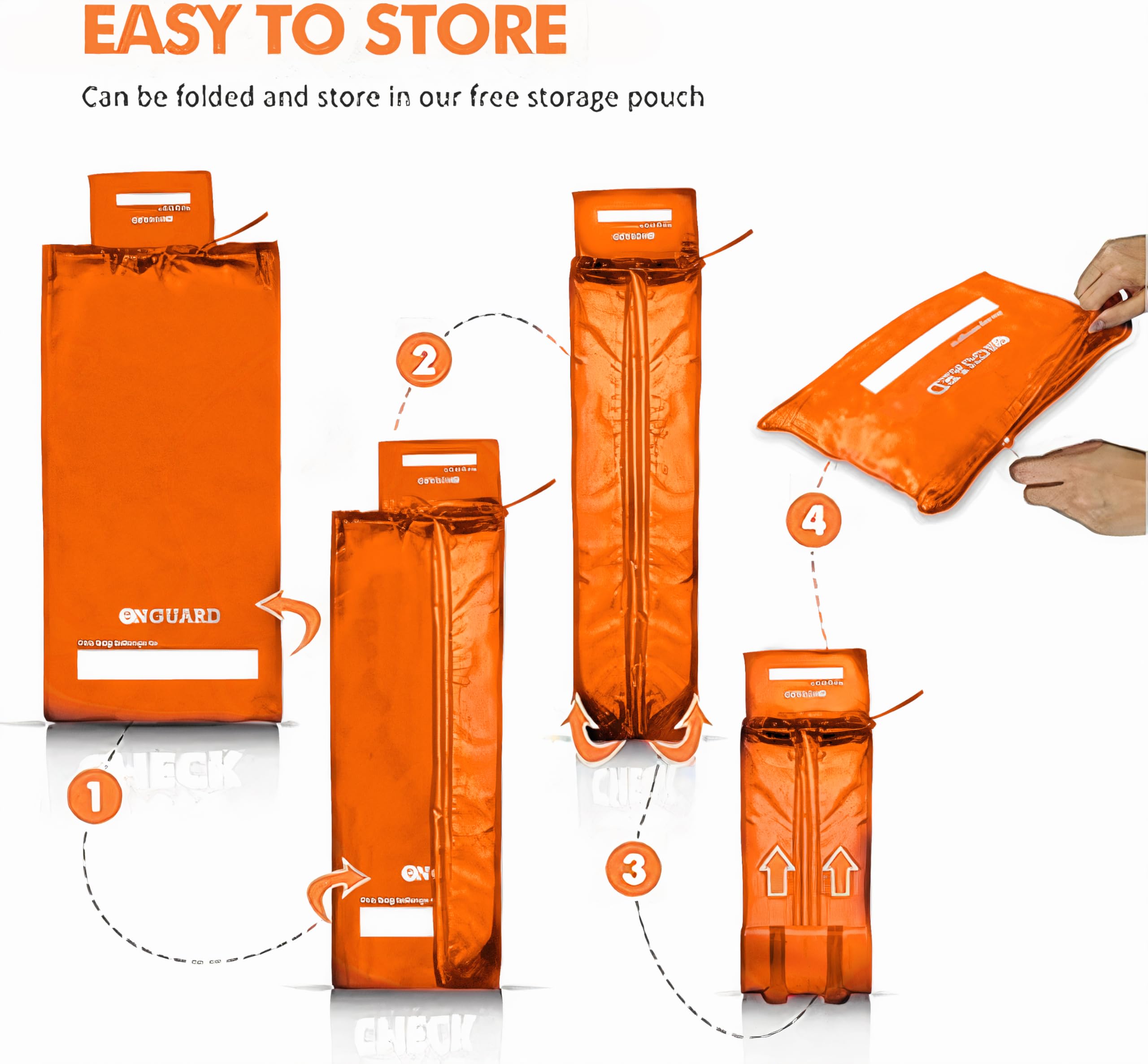 Waterproof Stroller Travel Bag for Airplane - Single & Double Gate Check Bag Backpack - Airline Approved Baby Stroller Cover for Air Travel & Storage | Perfect for Family Vacations, Airport Transfers & Everyday Use - Orange