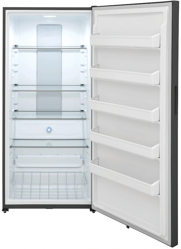 Frigidaire FRUF2020AN 20 Cubic Feet Upright Freezer in Carbon Black - Perfect for Home, Garage, or Basement Storage