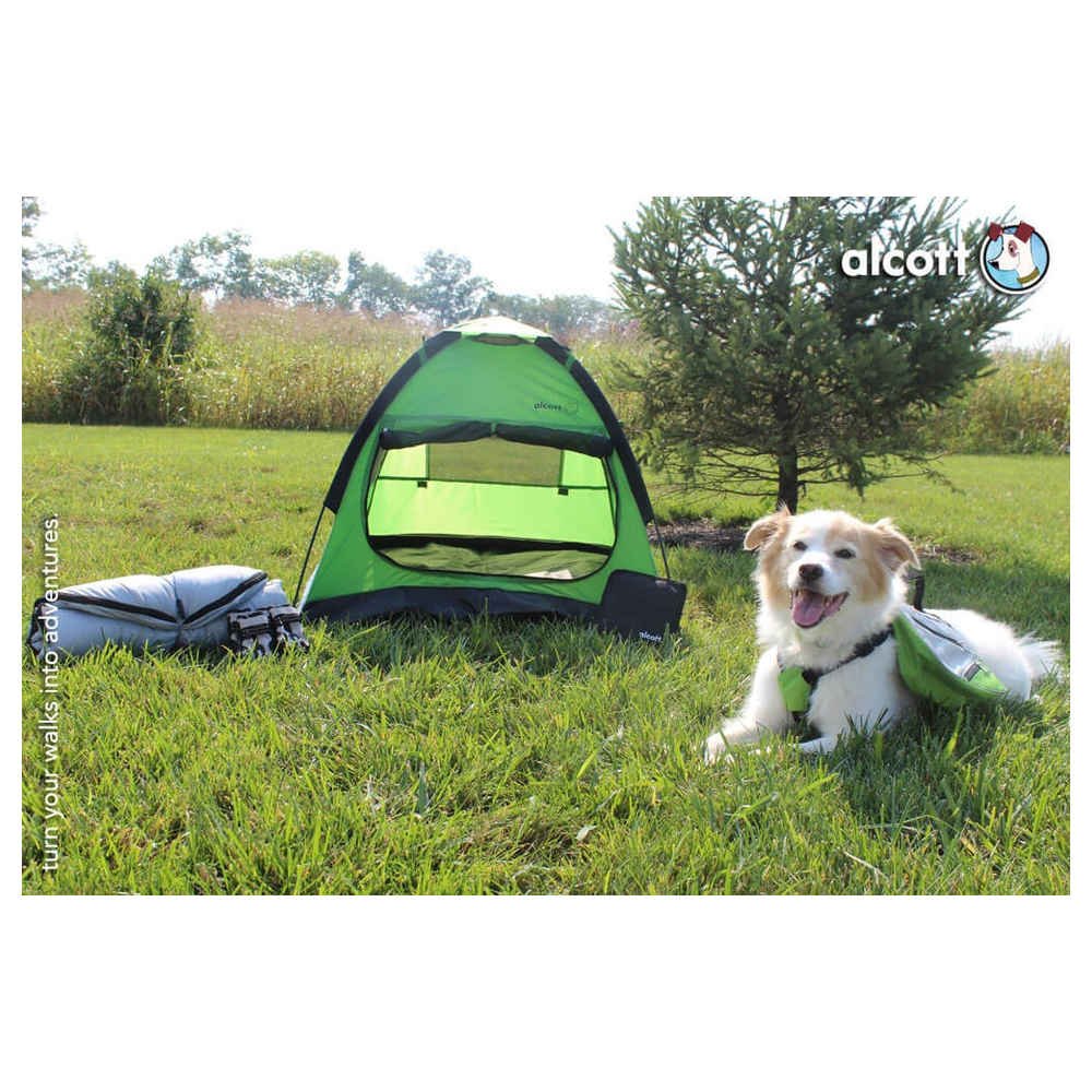Alcott Reflective Insulated Dog Backpack for Hiking & Travel