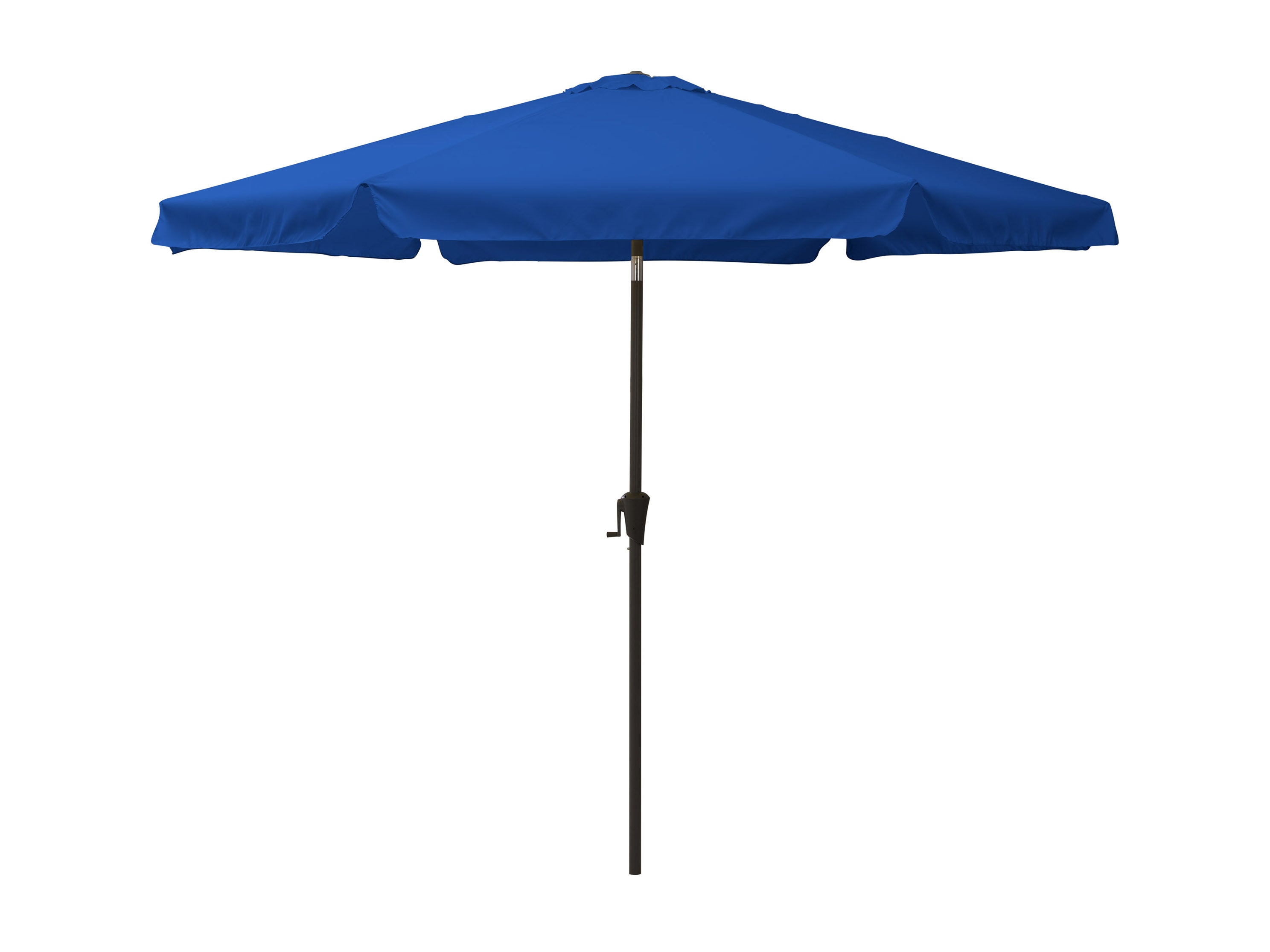 10ft Round Cobalt Blue Outdoor Patio Umbrella - UV Protection, Waterproof, Heavy Duty - Perfect for Poolside, Backyard, Garden, and Outdoor Dining Areas