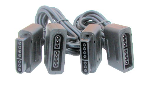 SNES Extension Cables (2-Pack) - GGG0034 for Gaming Consoles