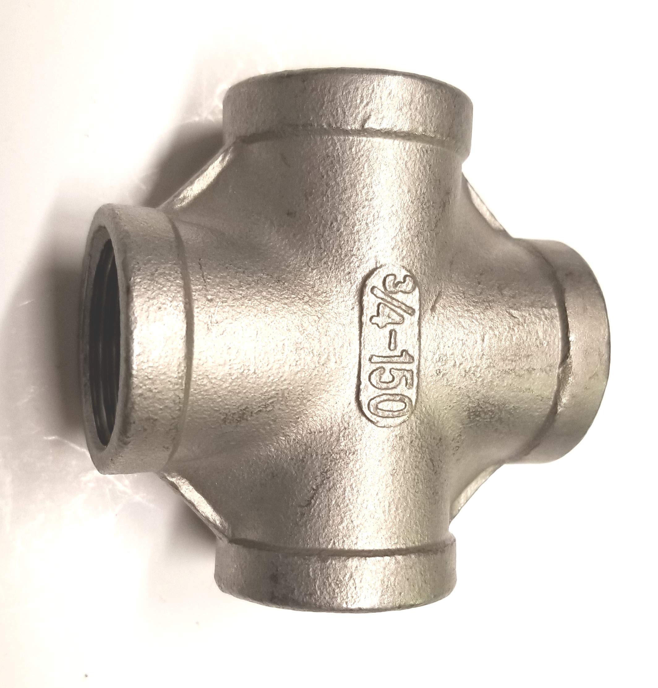 Stainless Steel 4 Way Cross Tee 3/4