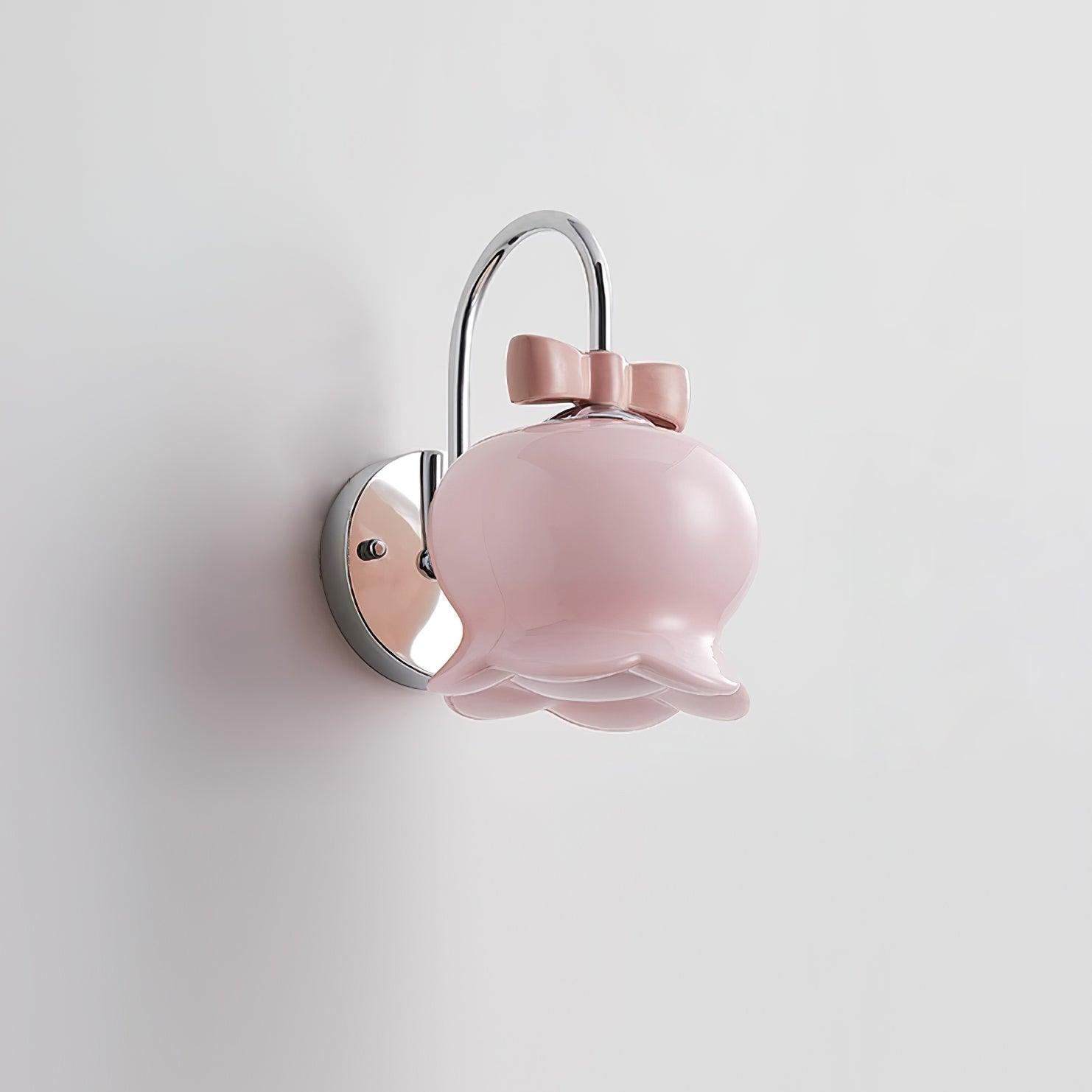 Millie Bells Wall Lamp - Modern LED Sconce Light Fixture for Bedroom, Living Room & Hallway - Dimmable Plug-in Wall Light with Adjustable Arms - Perfect for Reading, Accent Lighting & Home Decor