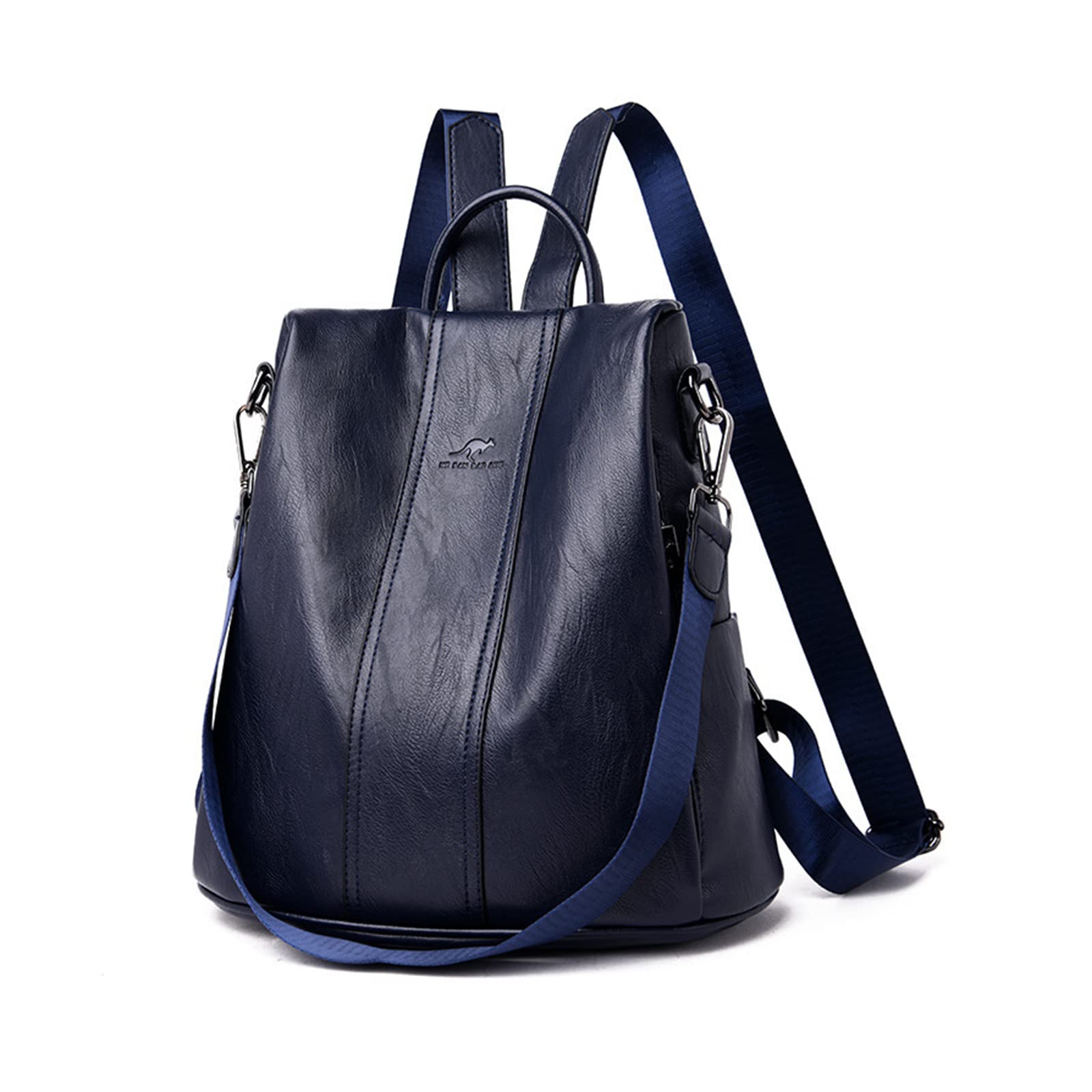 NICOLE & DORIS Women's Anti-Theft PU Leather Backpack - Stylish Waterproof Shoulder Bag for Work, School, Travel & Shopping | Perfect for Commuting, College Campus & Daily Errands