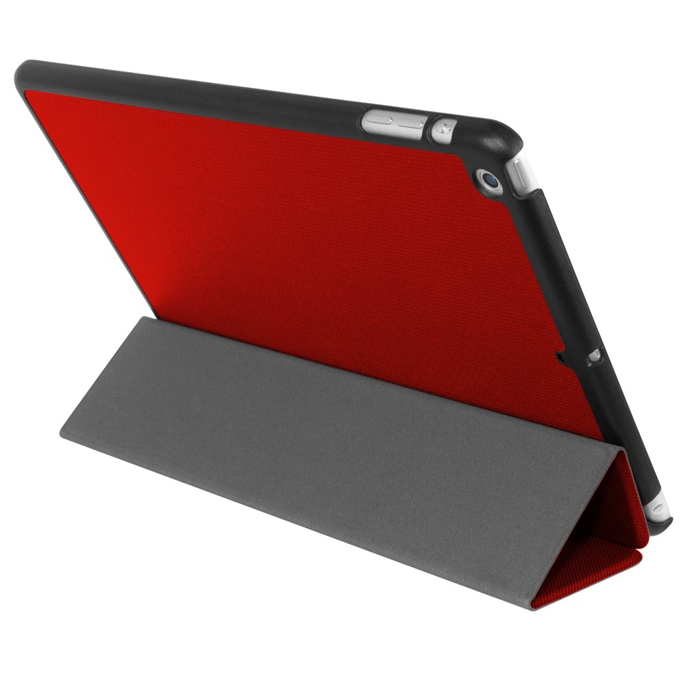 Premium Leather Ledger Folio Case for Apple iPad Air (CSF1IPDA-RD) - Slim Protective Cover with Auto Sleep/Wake | Perfect for Business, Travel & Everyday Use