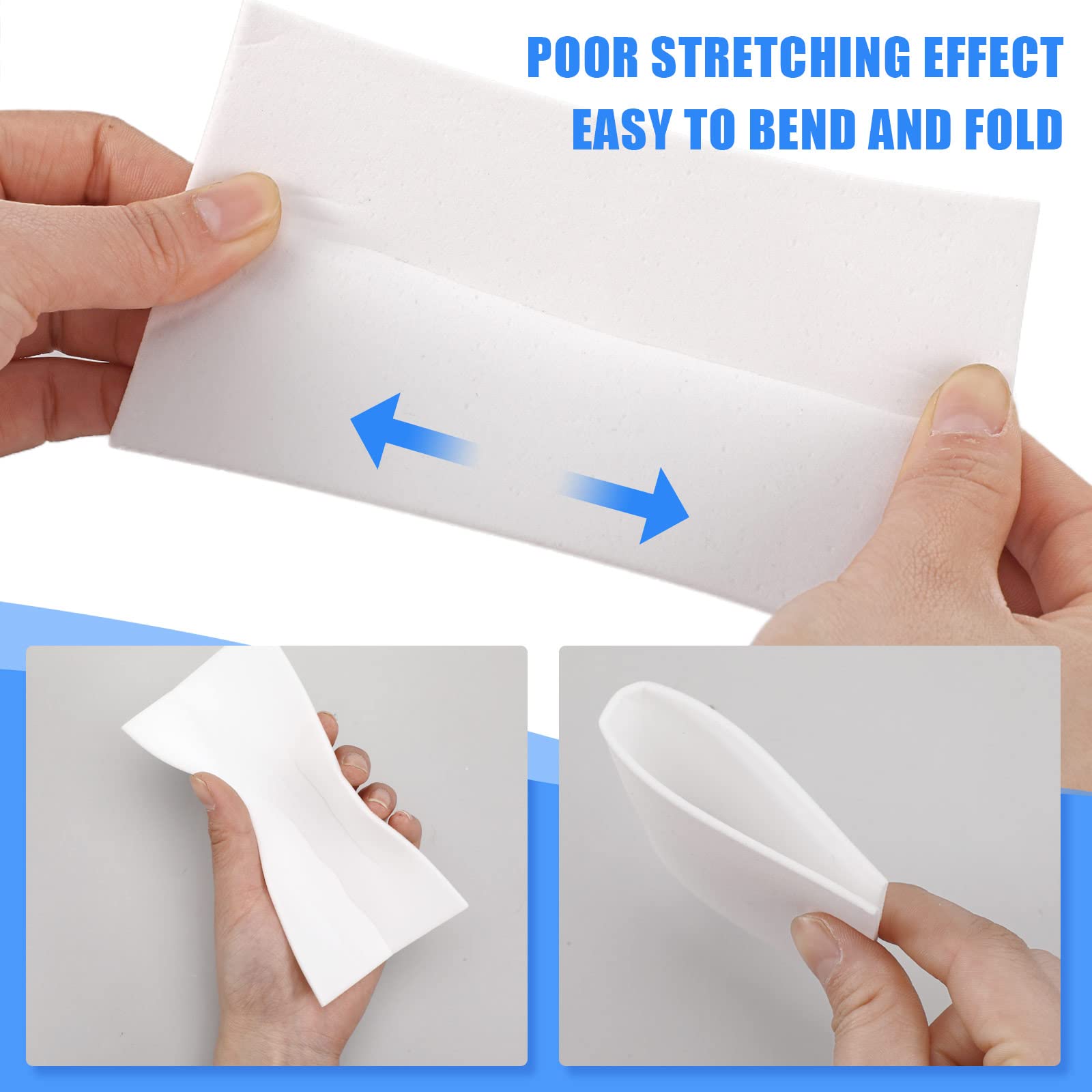100 Pack Disposable Magic Foam Sponge Pads - Thin Cleaning Eraser Sheets for Kitchen, Shoe, Furniture & Bathroom - Perfect for Quick Cleaning, Stain Removal & Surface Protection