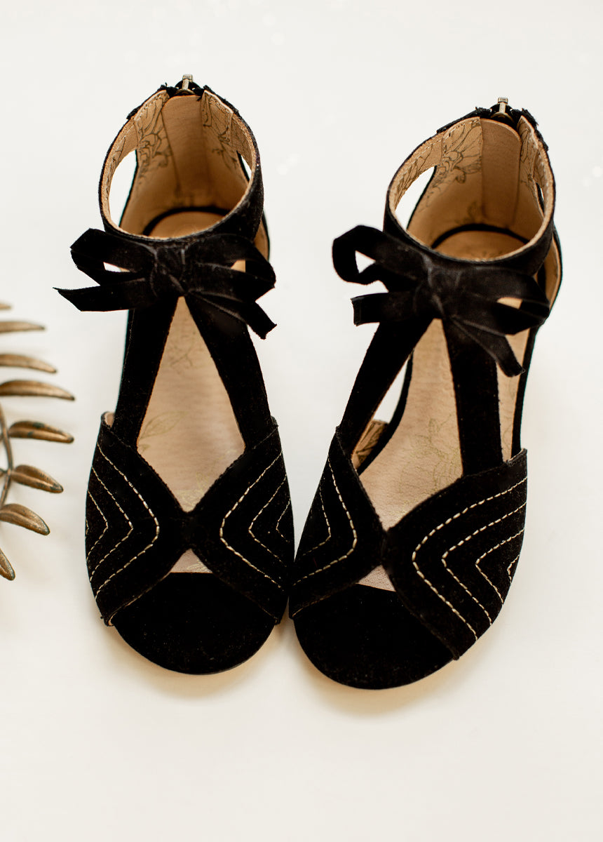 Orelia Black Bow Heels - Elegant Women's Dress Shoes for Parties, Weddings & Special Occasions