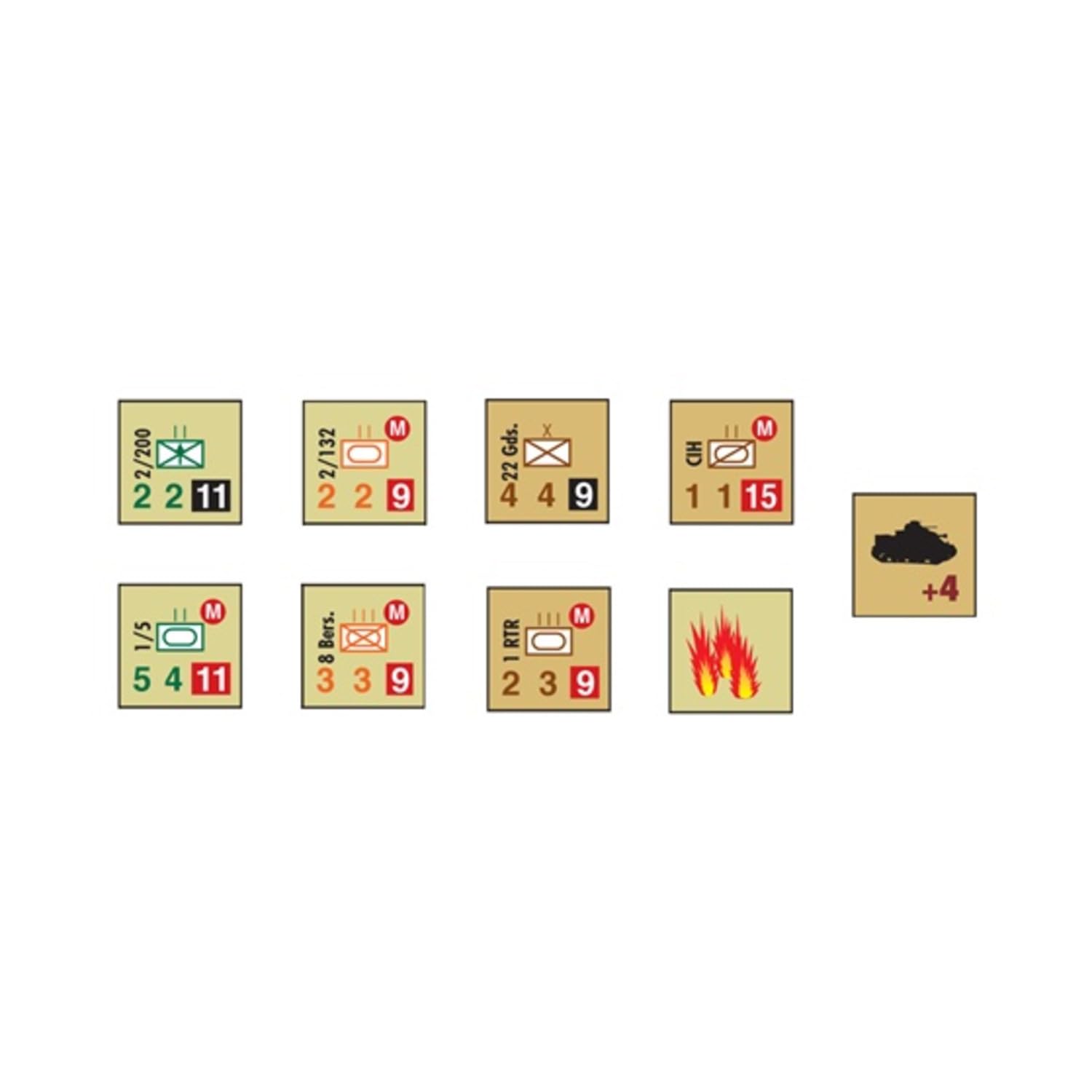 Decision Games Crusader - Battle for Tobruk WWII Strategy Board Game | Historical Wargaming for Adults & Collectors | Perfect for Game Nights & Military History Enthusiasts