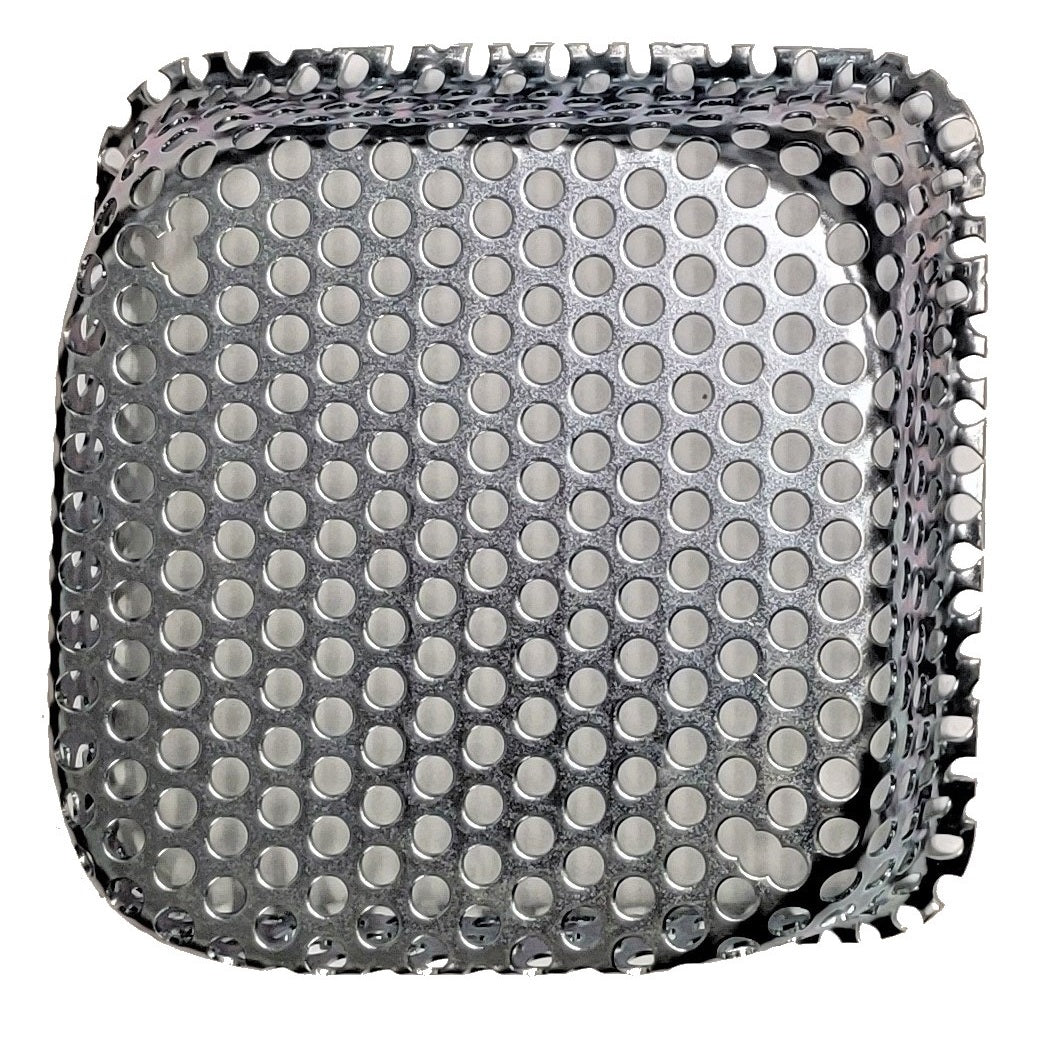 6mm Stainless Steel Sieve Plate Replacement for Feed & Grain Grinding Mill - Durable Mesh Screen for Home Brewing, Animal Feed Processing & Flour Milling