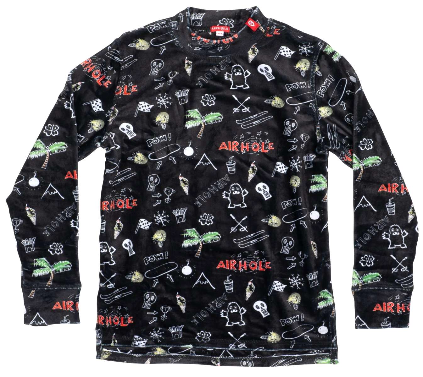 Airhole Junior Milk Fleece Thermal Set for Kids - Warm Winter Base Layer 2024 | Perfect for Snow Play, Skiing & Outdoor Adventures