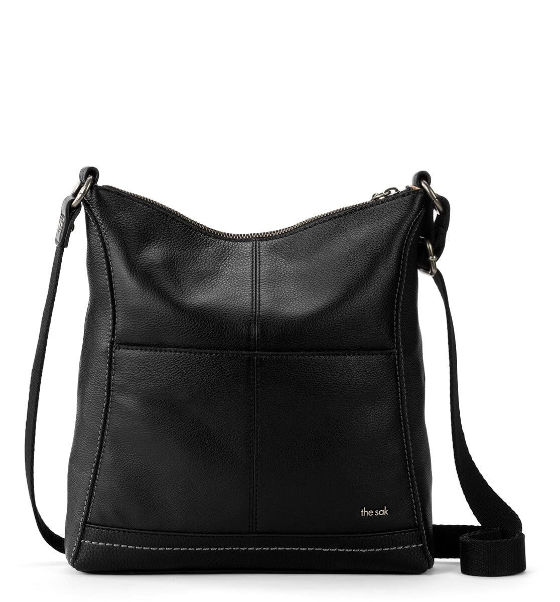 The Sak Lucia Genuine Leather Crossbody Bag - Adjustable Strap Convertible Purse for Women | Perfect for Travel, Shopping & Everyday Use