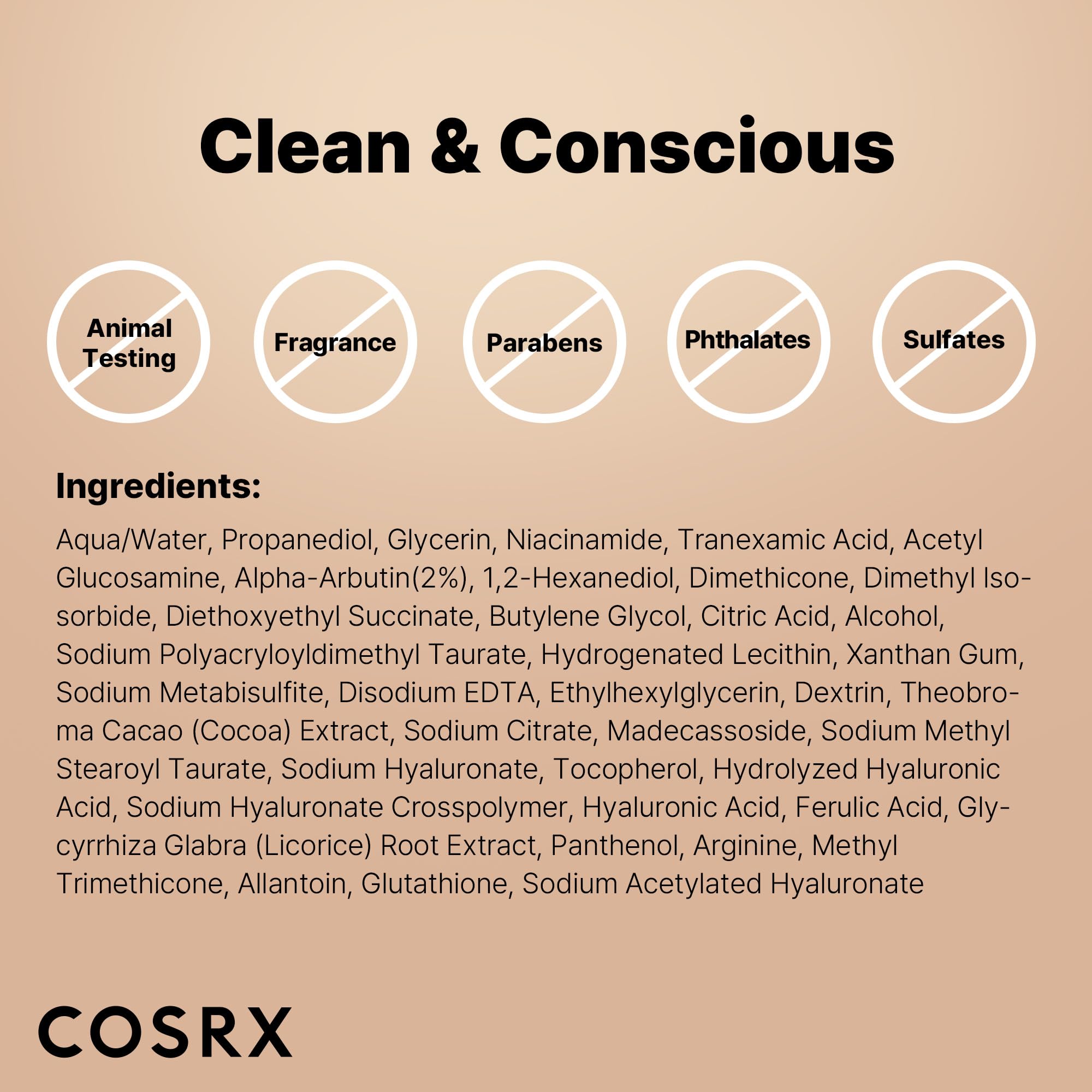 COSRX 2% Alpha Arbutin Face Serum with Niacinamide - Brightening Korean Skincare for Dark Spots & Hyperpigmentation