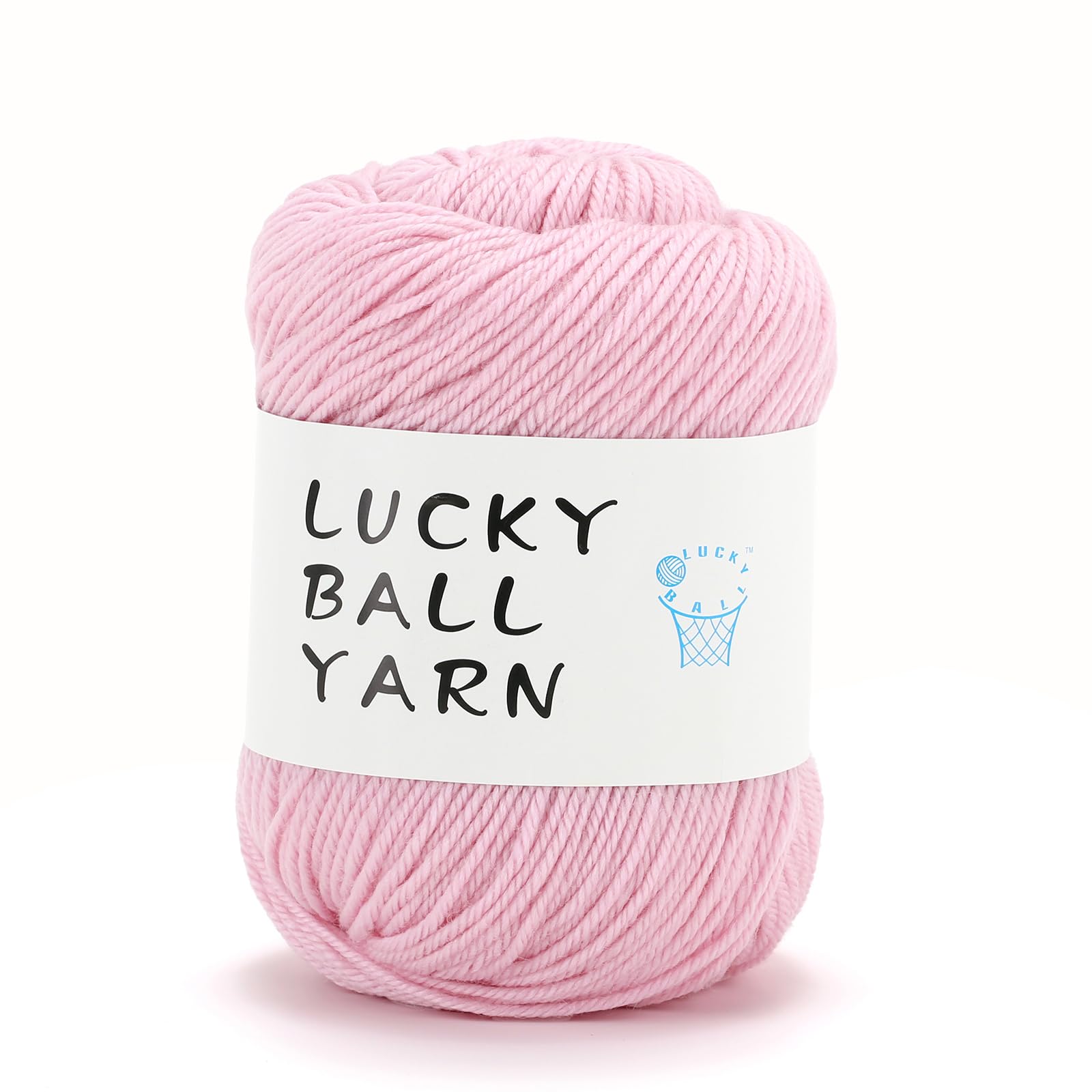 Premium 100% Merino Wool Yarn for Knitting & Crocheting - Soft 4-Ply Natural Fiber for Sweaters, Scarves, Hats, Socks & Blankets - Warm Pink Yarn for Winter Crafts & DIY Projects