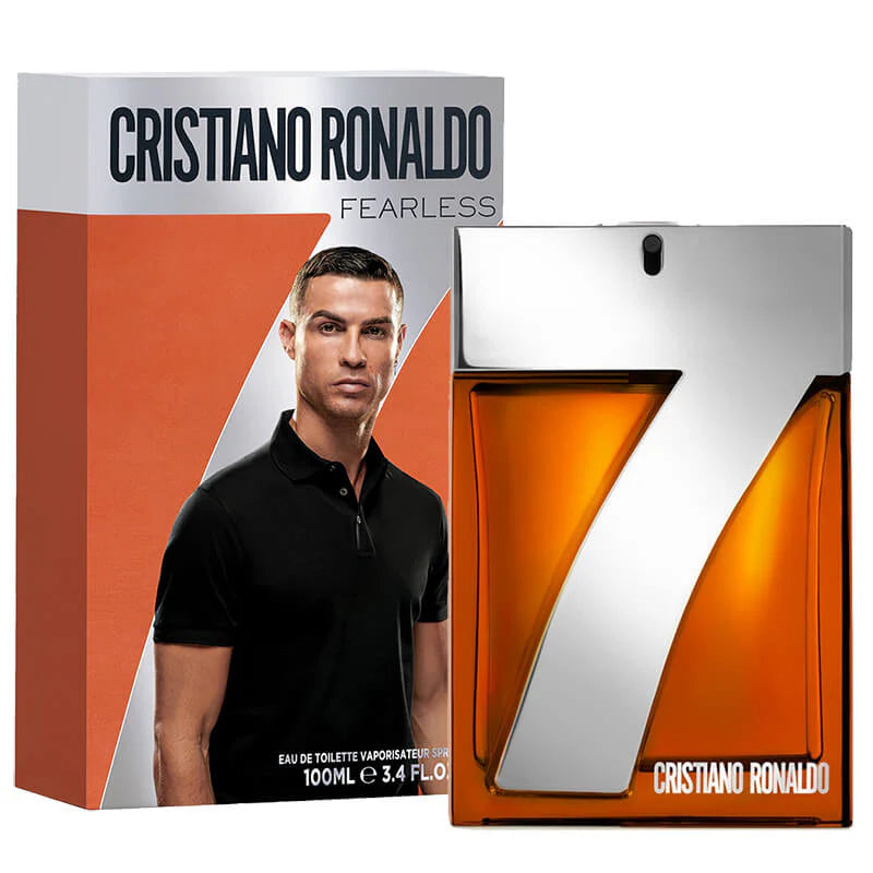 Cristiano Ronaldo Fearless 100ML Eau de Toilette Spray for Men - Fresh & Masculine Cologne for Everyday Wear & Special Occasions