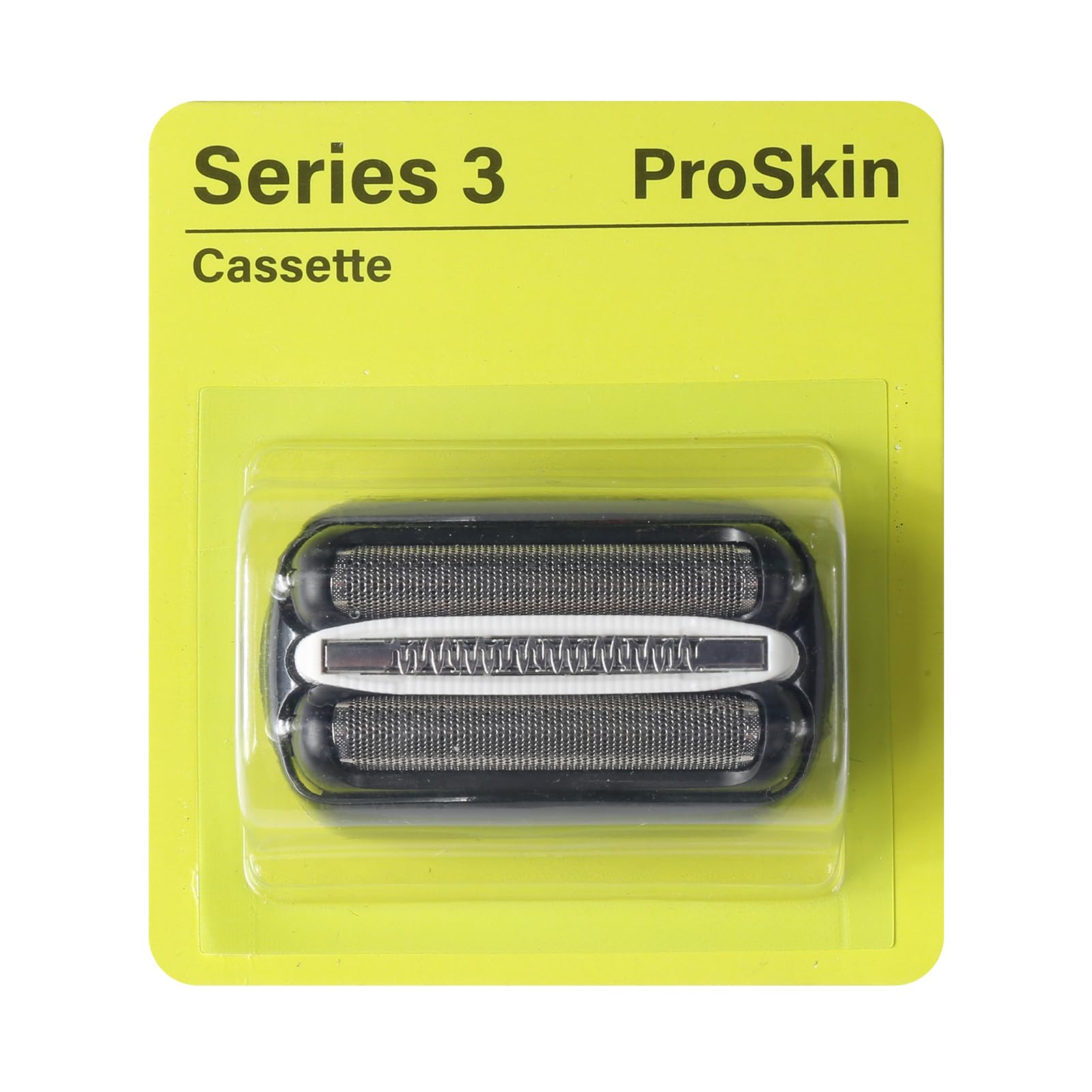 Replacement Shaver Heads for Braun Series 3 & 32B Electric Razors - Foil & Cutter Accessories Kit (Black) | Perfect for Men's Daily Shaving & Travel Grooming Needs