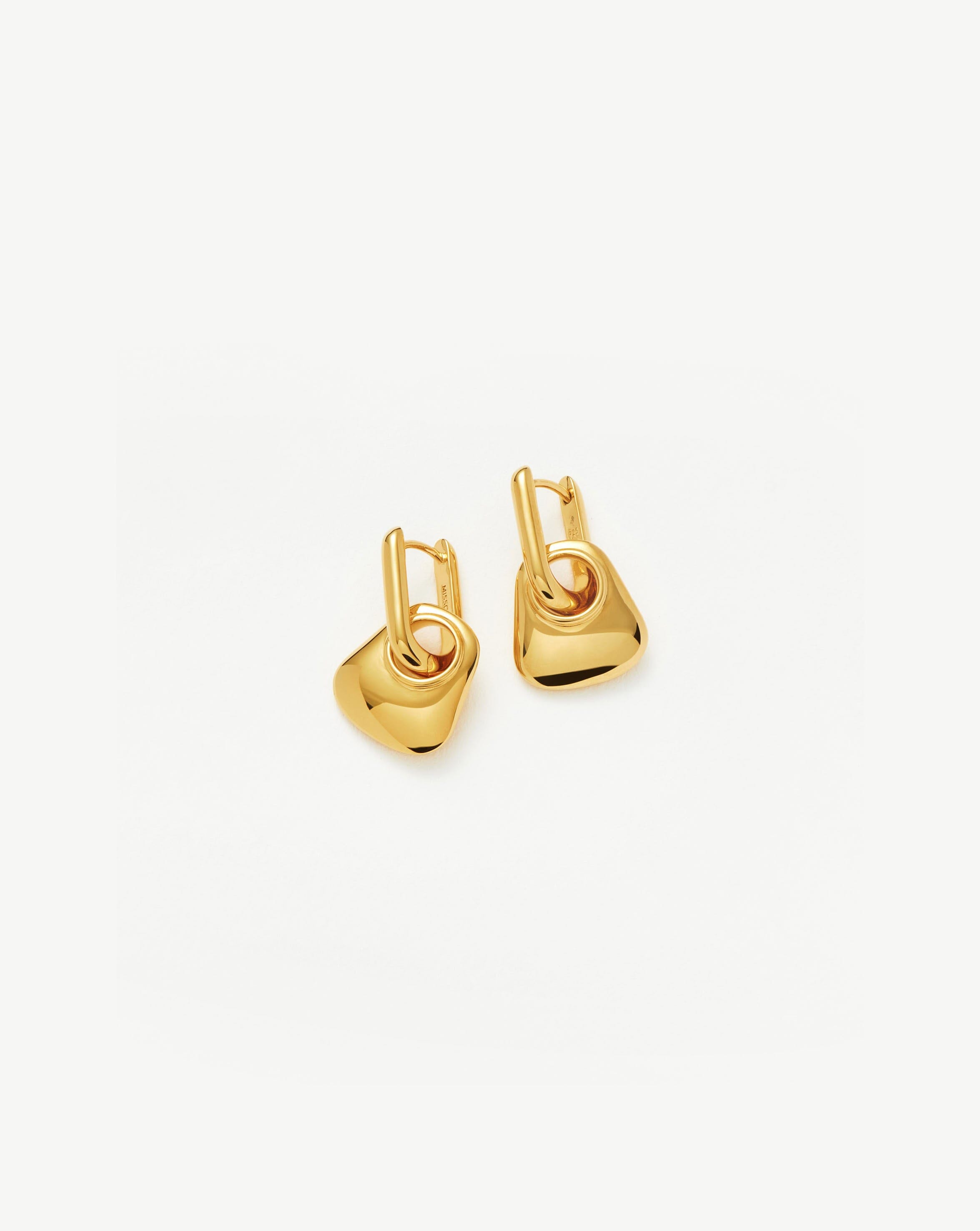 Hera Mini Charm Hoop Earrings for Women - Dainty Gold/Silver Small Hoop Earrings with Charms - Perfect for Everyday Wear, Gifts & Special Occasions