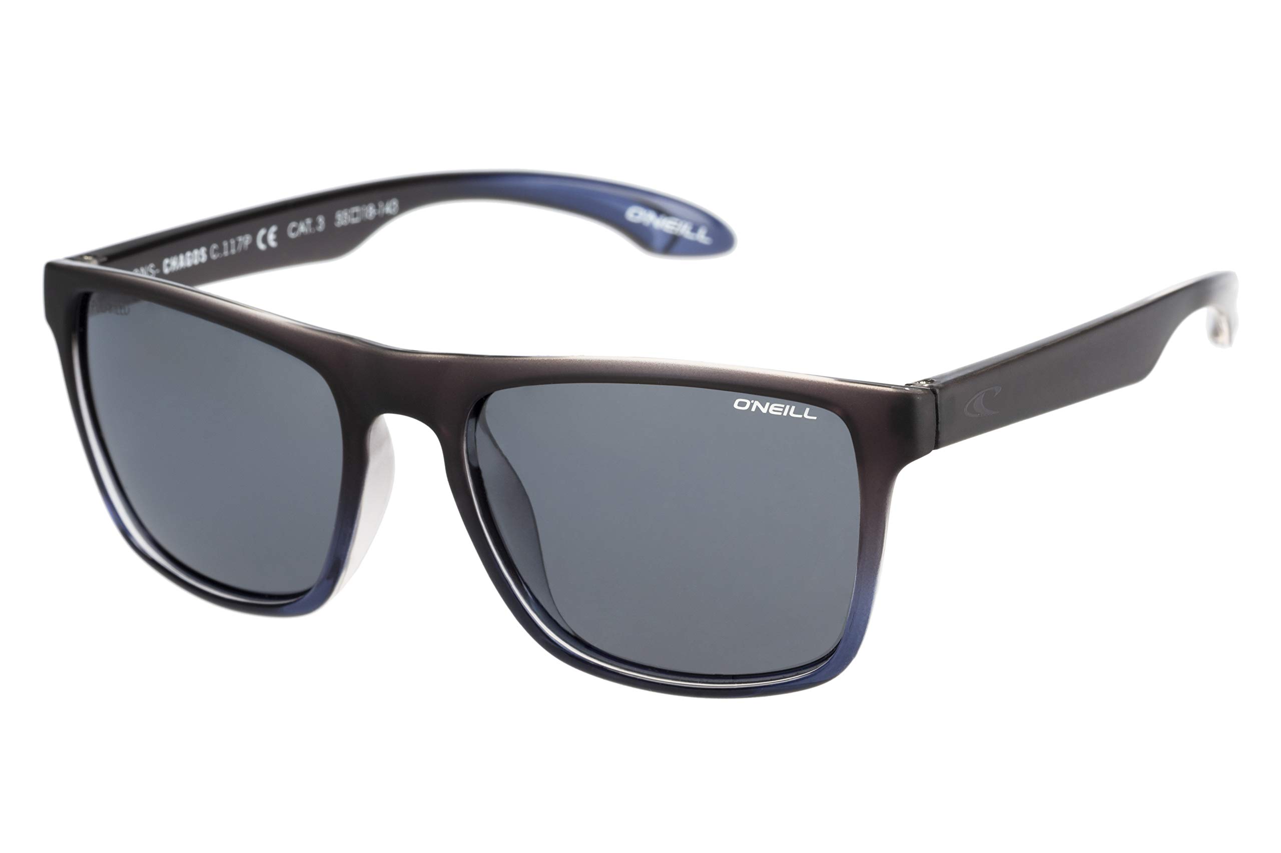 O'NEILL Chagos 2.0 Polarized Square Sunglasses for Men & Women - 55mm UV Protection - Perfect for Beach, Driving & Outdoor Activities