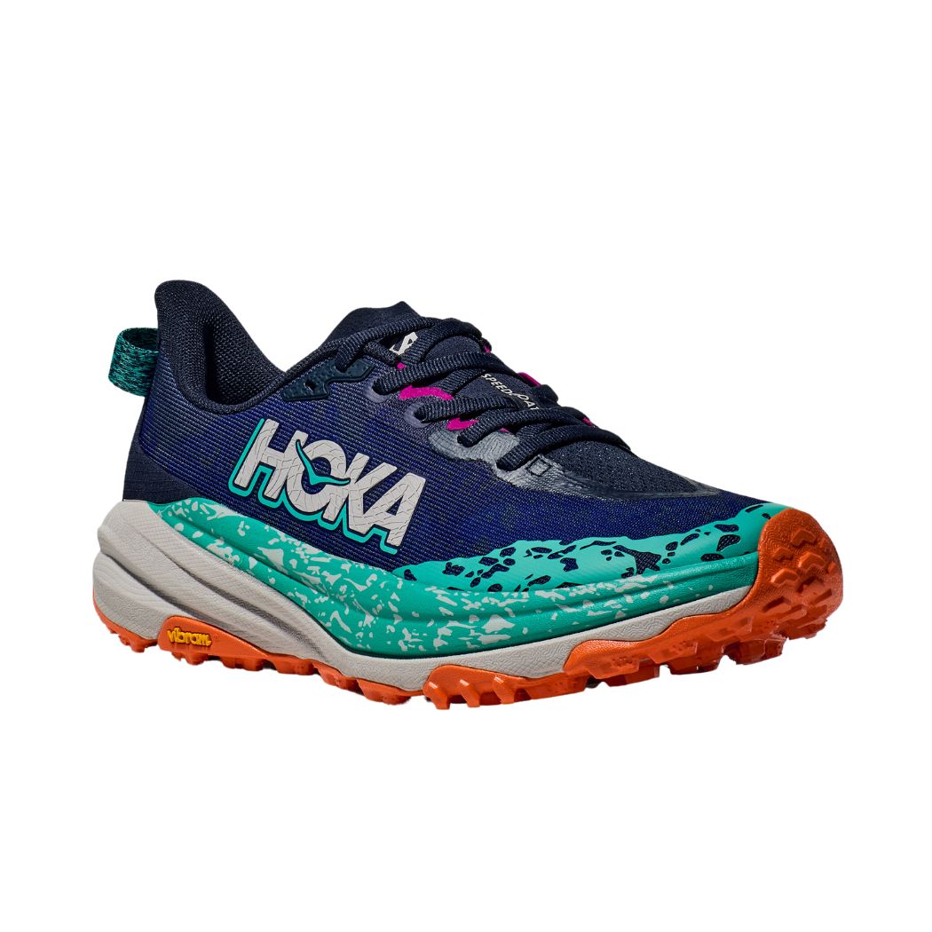 Hoka Speedgoat 6 Women's Trail Running Shoes - Lightweight Cushioned Hiking Sneakers for Outdoor Adventures & Mountain Trails
