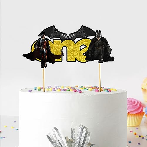 Seyal Batmn One Cake Topper