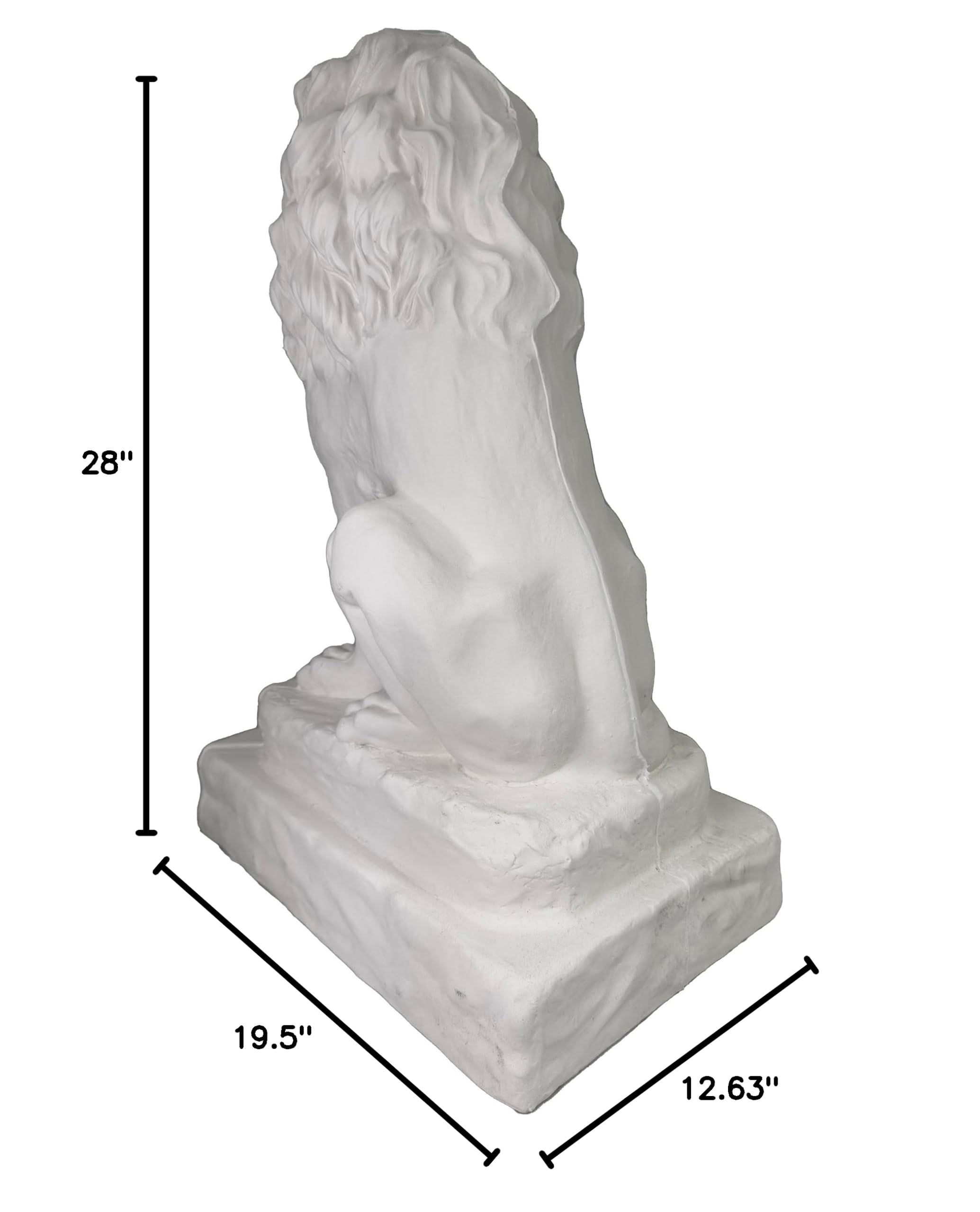 Emsco Group 2210W Guardian Lion Statue - 28