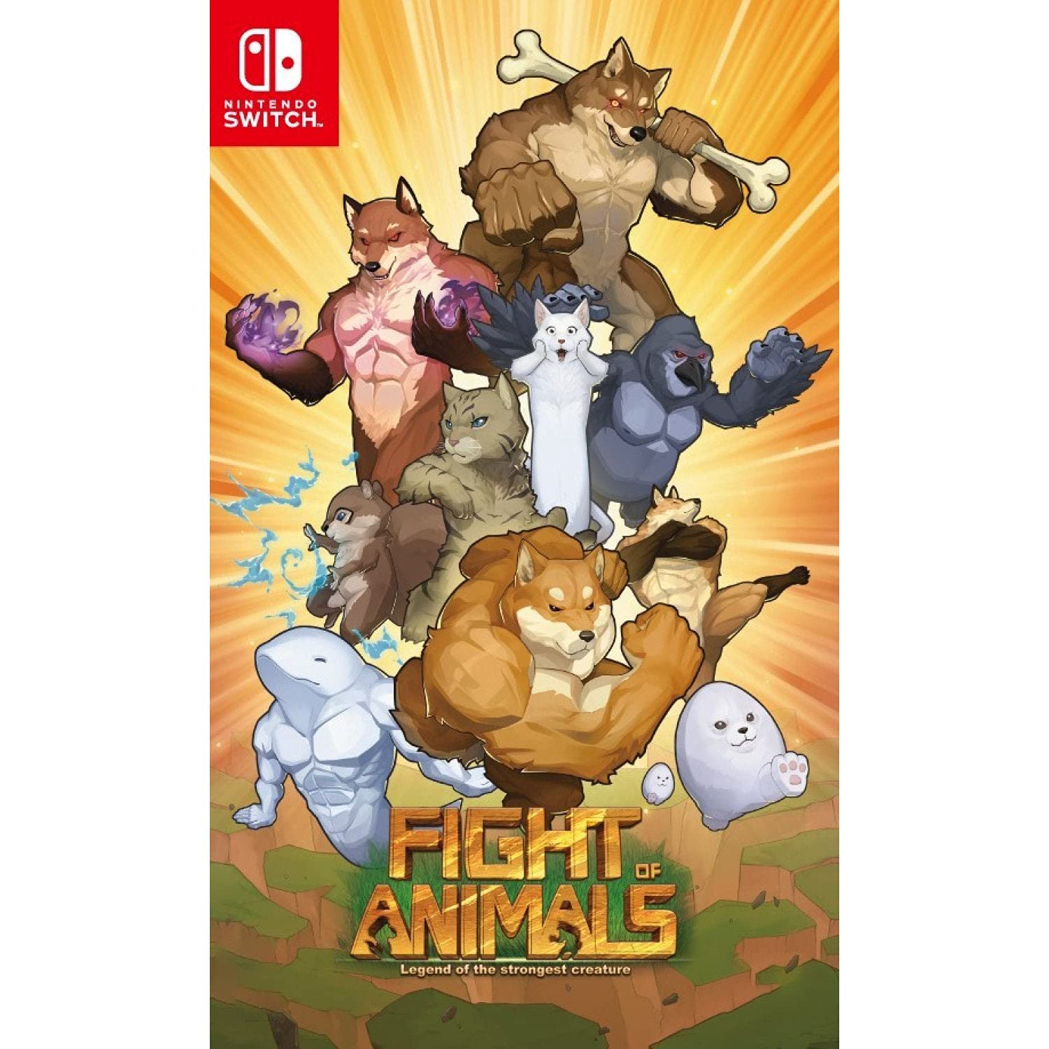 Fight of Animals - Fun Multiplayer Fighting Game for Nintendo Switch | Perfect for Parties & Family Game Nights