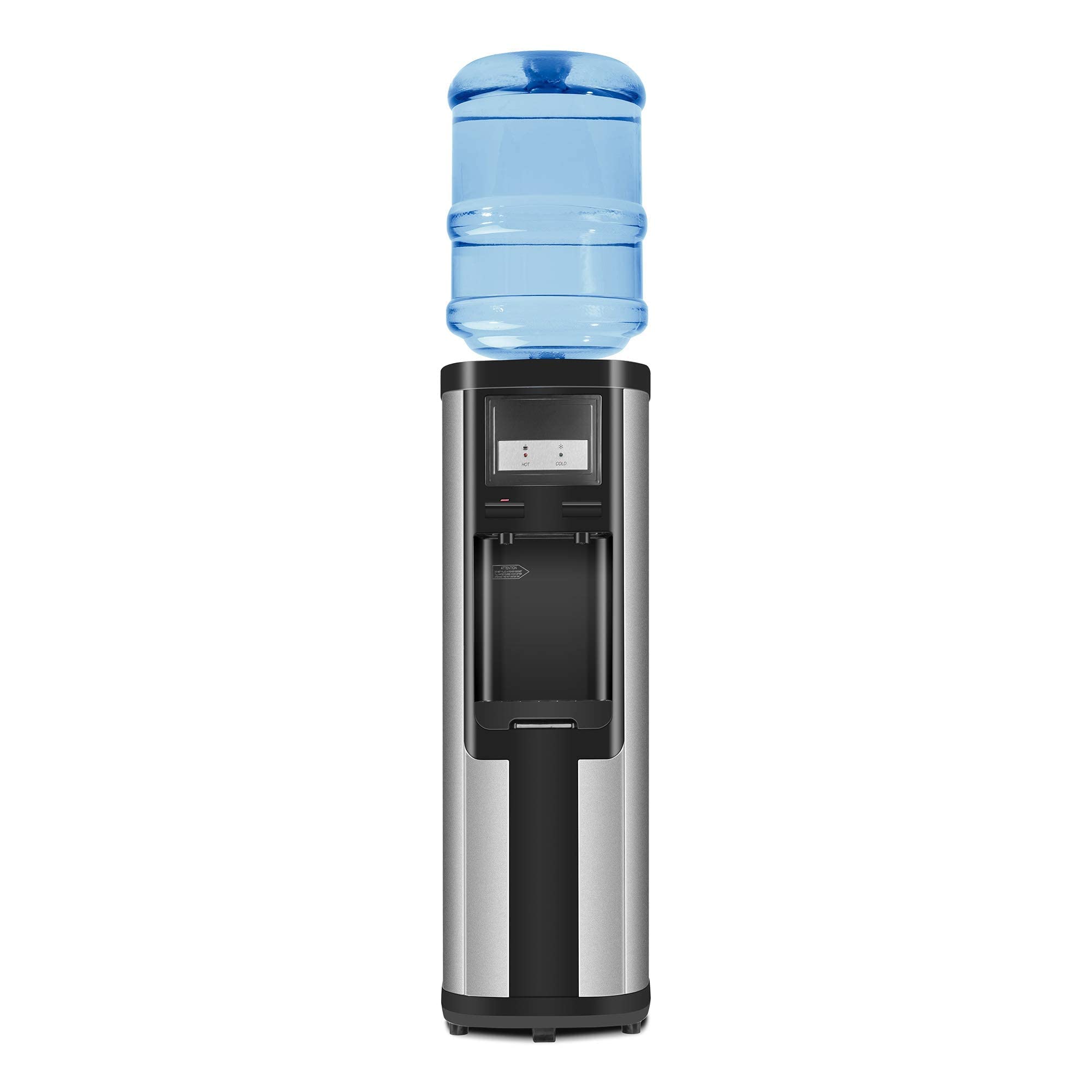 Top Loading 5 Gallon Water Cooler Dispenser - Stainless Steel, ETL Certified, Quiet Operation for Home, Office & School | Perfect for Hydration Stations, Break Rooms and Classroom Settings