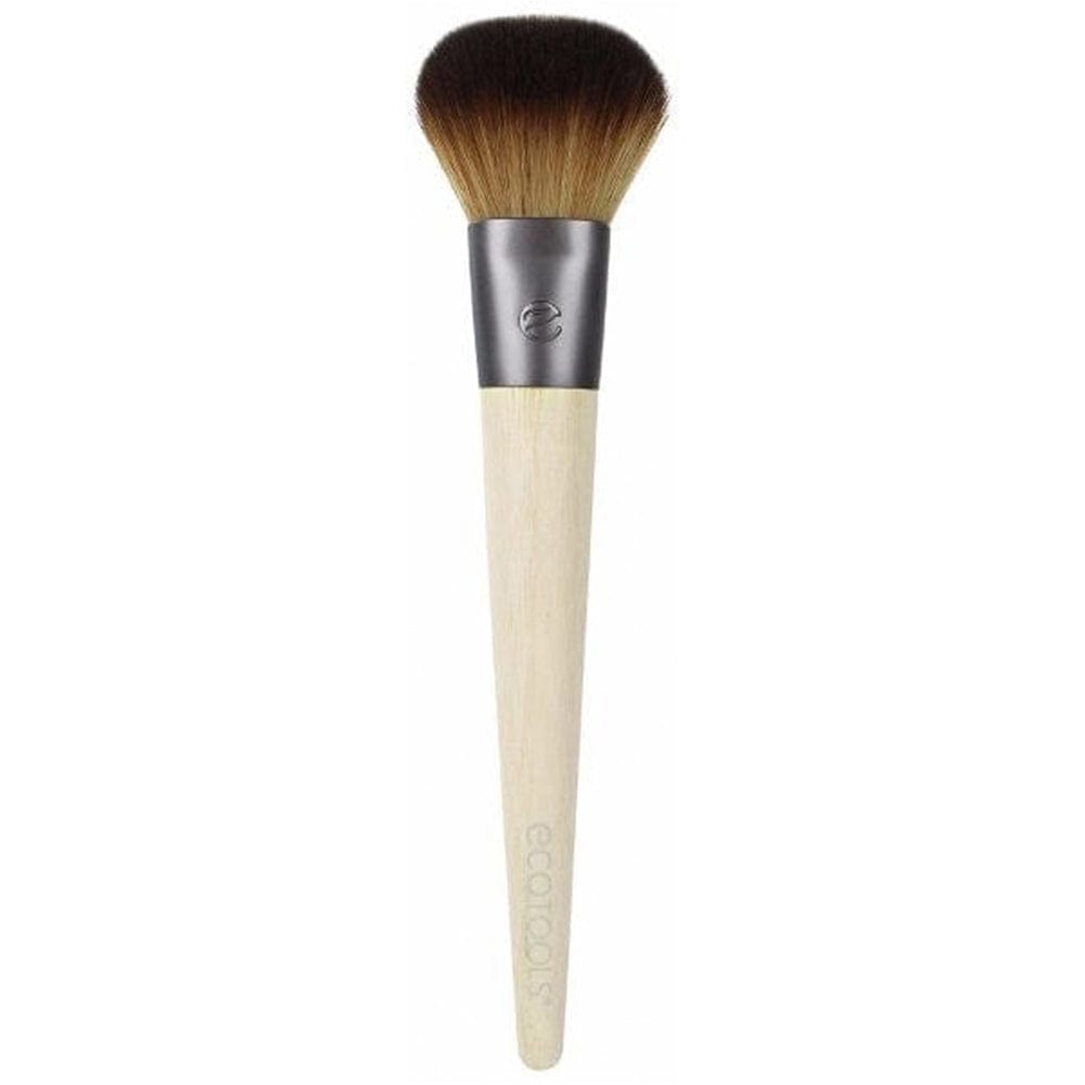 EcoTools Precision Blush Brush - Vegan Makeup Brush for Soft, Even Application - Perfect for Cream & Powder Blush, Contouring & Highlighting - Eco-Friendly Bamboo Handle (Great for Travel & Professional Makeup Kits)