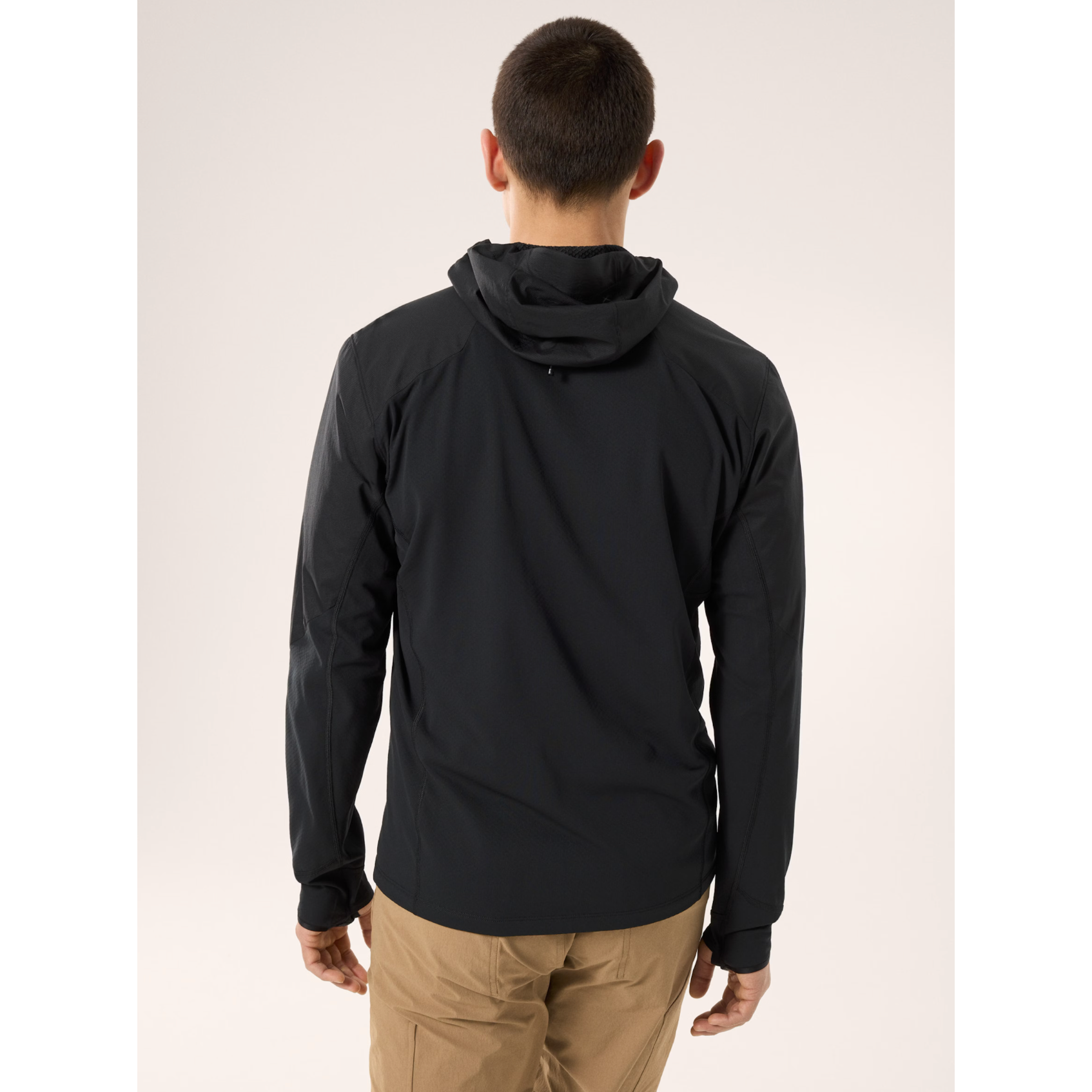 Arc'teryx Men's Konseal Hybrid Hoody - Lightweight Water-Resistant Hiking Jacket for Outdoor Adventures, Trail Running & Camping