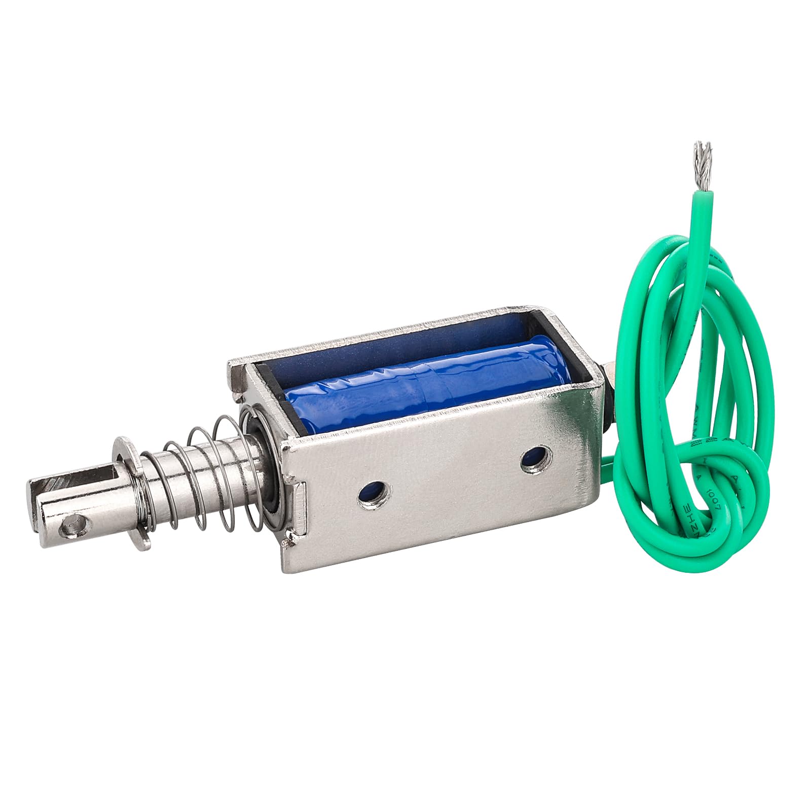 Baomain Solenoid Electromagnet BM-0530B DC 12V 1A 10mm 5N Push Pull - Perfect for DIY Projects, Robotics, and Industrial Automation Applications