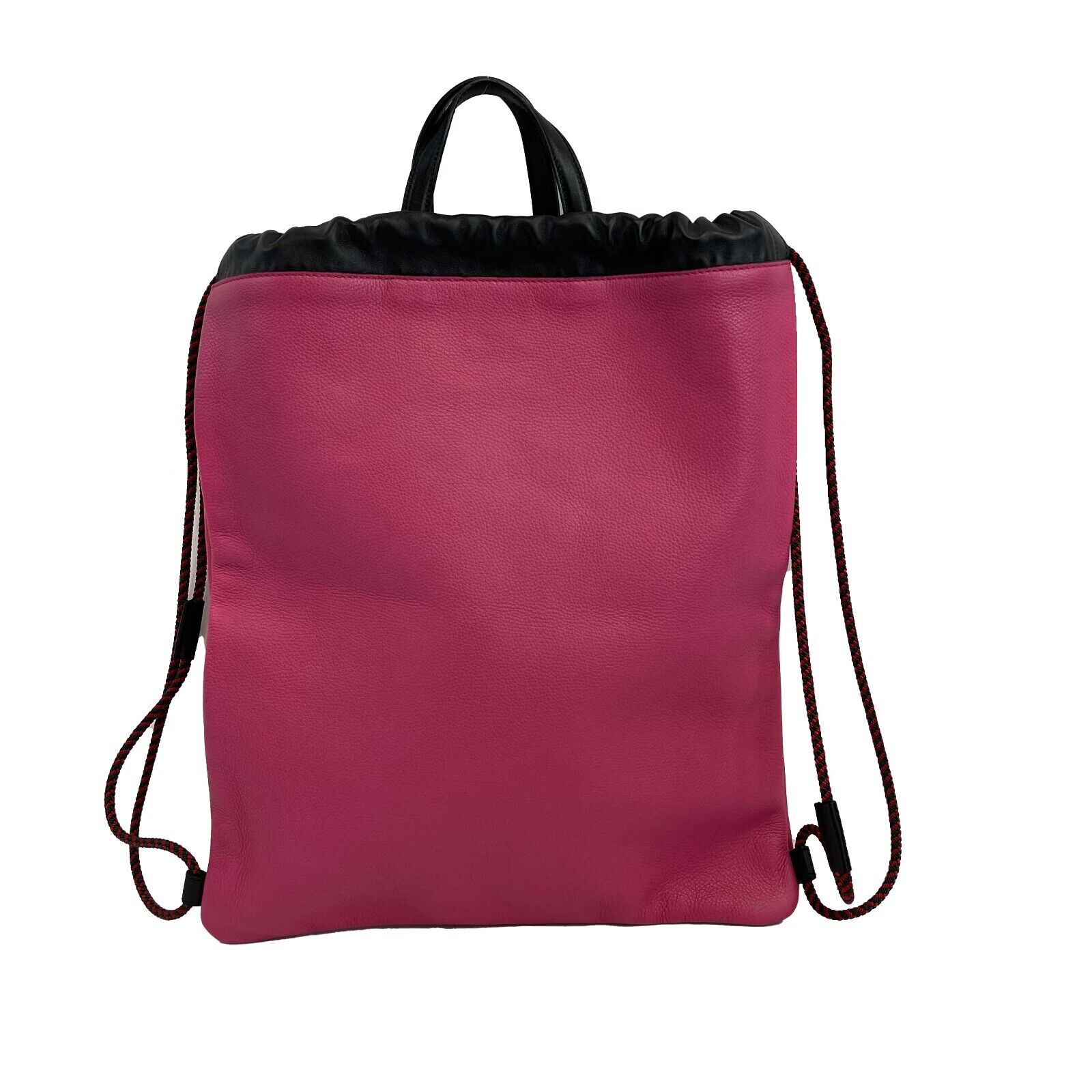 Gucci Pink Logo Drawstring Backpack with Top Handle - Stylish Designer Backpack for Women, Travel, School & Everyday Use