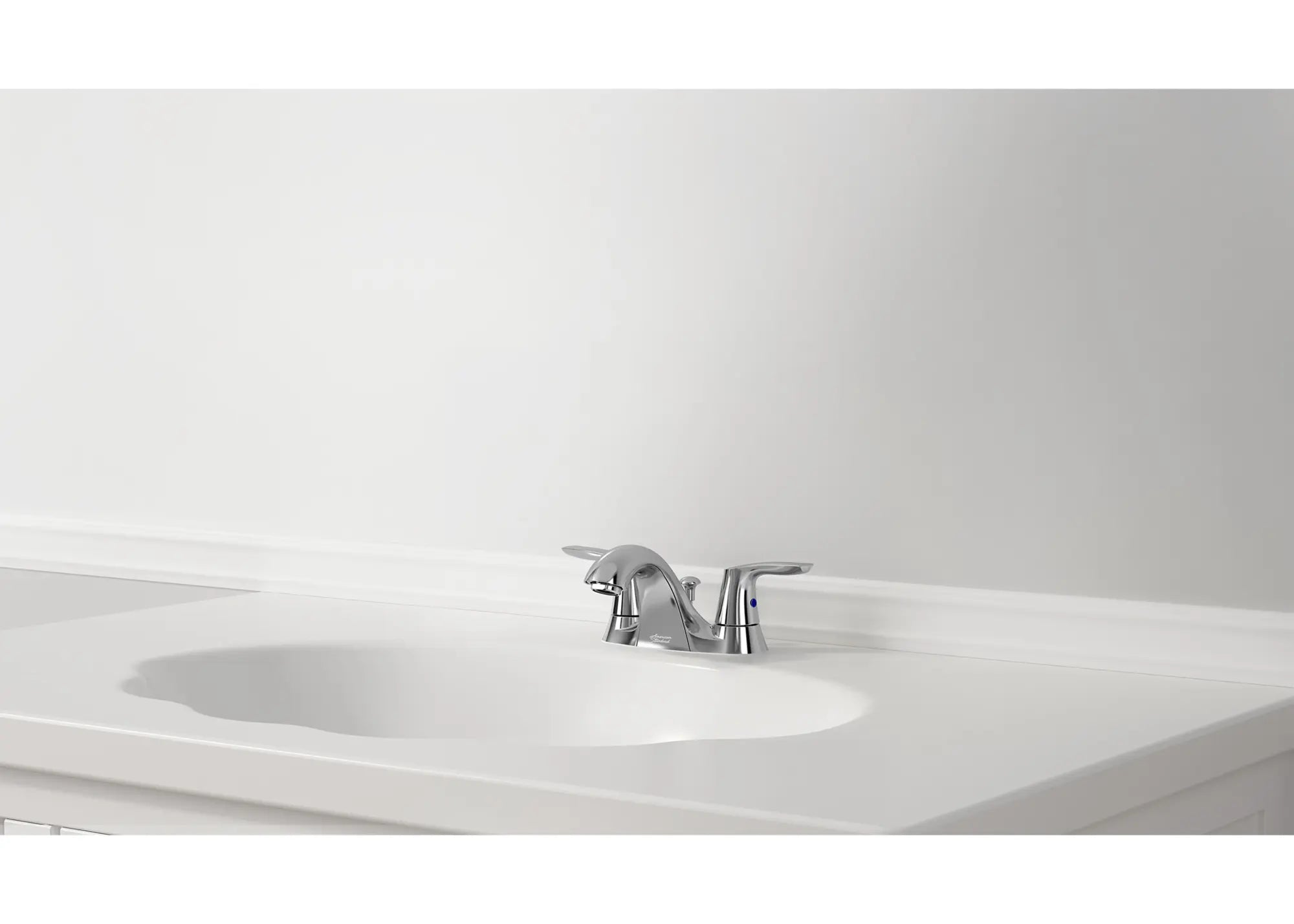 Bedminster® 4 Inch Centerset 2 Handle Bathroom Faucet - 1.2 GPM/4.5 LPM Water-Saving Design with Lever Handles - Perfect for Vanities, Guest Bathrooms & Powder Rooms