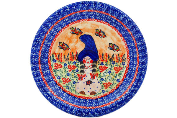 10-Inch Smurfette Lady Bird Dinner Plates - Set of 4, Ceramic Dinnerware for Kids & Adults - Perfect for Birthday Parties, Themed Events & Collectors