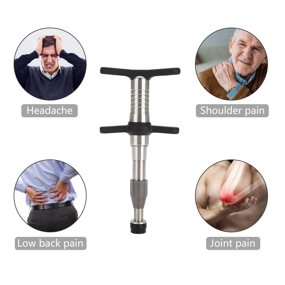 Spinal Correction Machine - Chiropractic Adjuster & Massager for Back Pain Relief | Manual Spine Care Tool for Home Use, Posture Correction & Muscle Relaxation