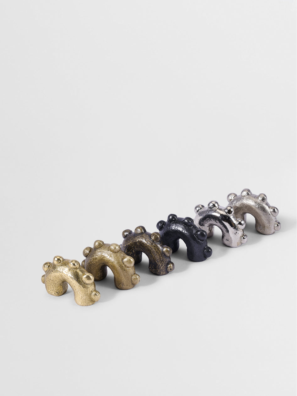 Small Drawer Knob No. 37 - 0.8 Inch Center to Center - Perfect for Cabinets, Dressers & Furniture Hardware Replacement
