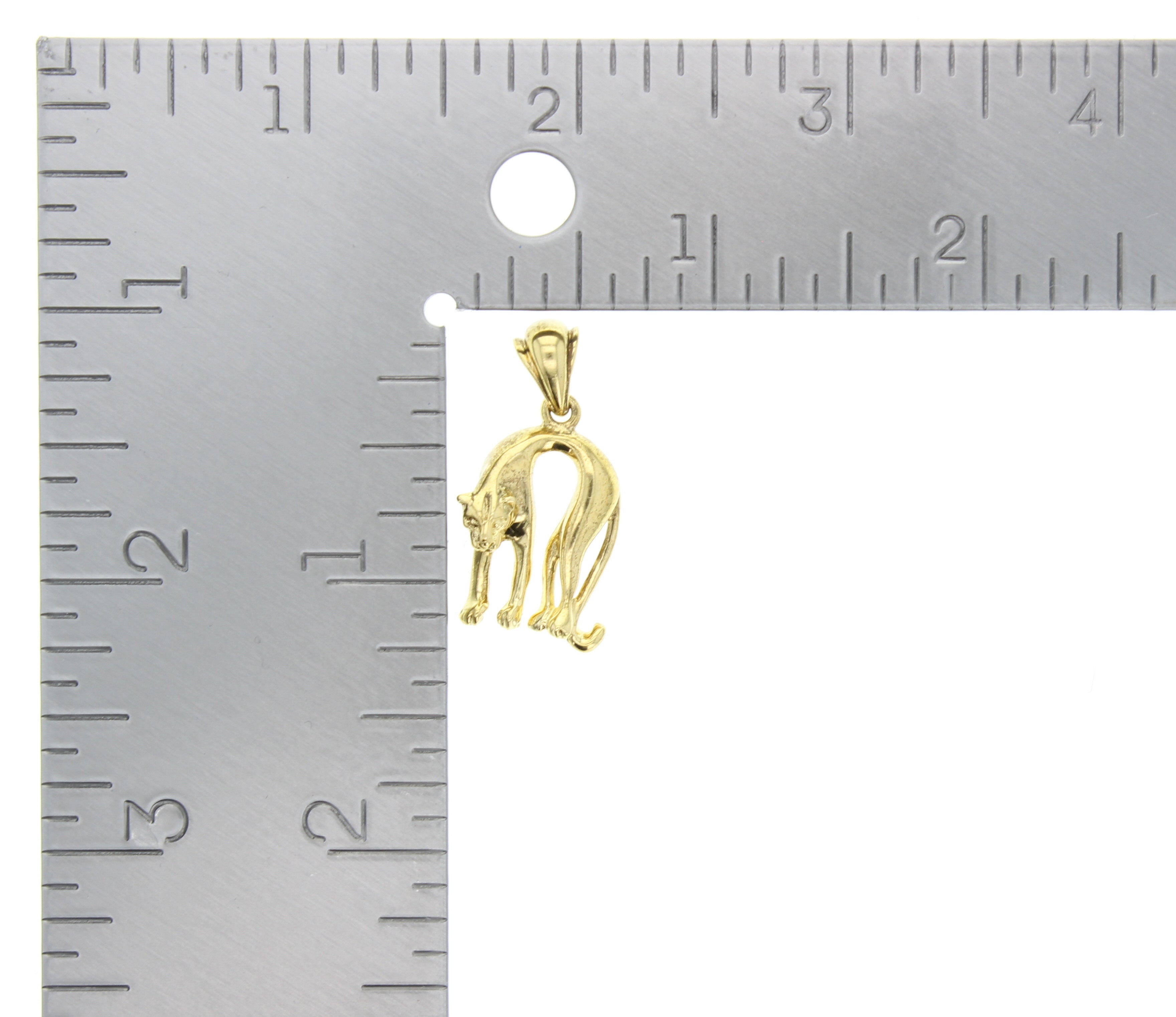 Polished Panther Necklace 18k Yellow Gold - Elegant Animal Jewelry for Women | Perfect Gift for Birthday, Anniversary & Special Occasions | Luxury Fashion Statement for Parties & Evening Events