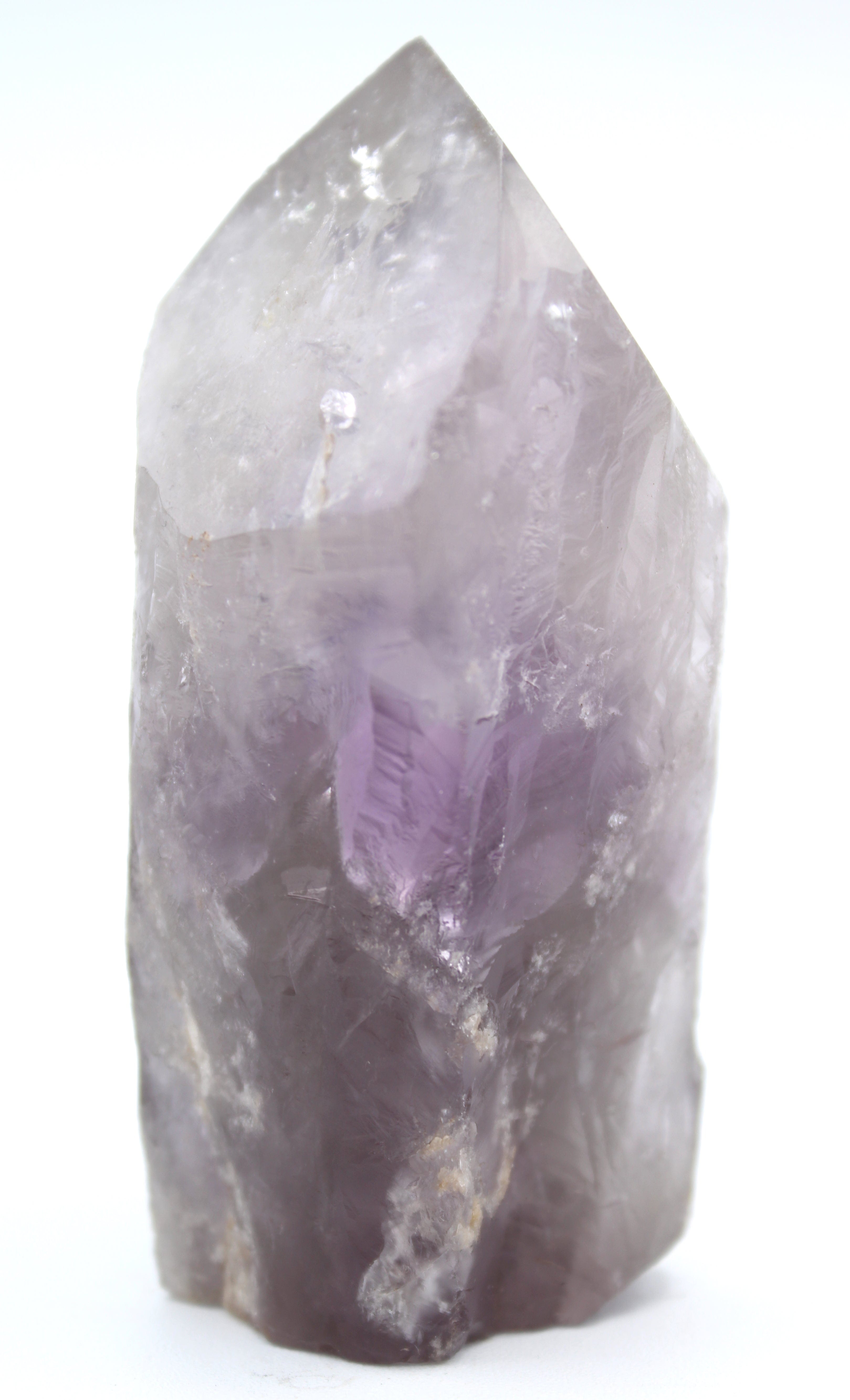 Natural Bahai Amethyst Point Crystal - Rare Collectible from Closed Mine | Healing Stone for Meditation, Home Decor & Spiritual Gifts