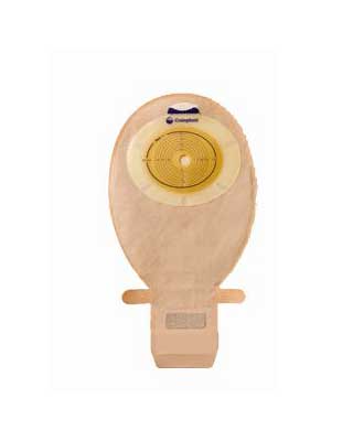 Coloplast Sensura 1 Piece Drainable Ostomy Pouch with Easiclose Wide Outlet - Non Convex, 30mm (1 1/8
