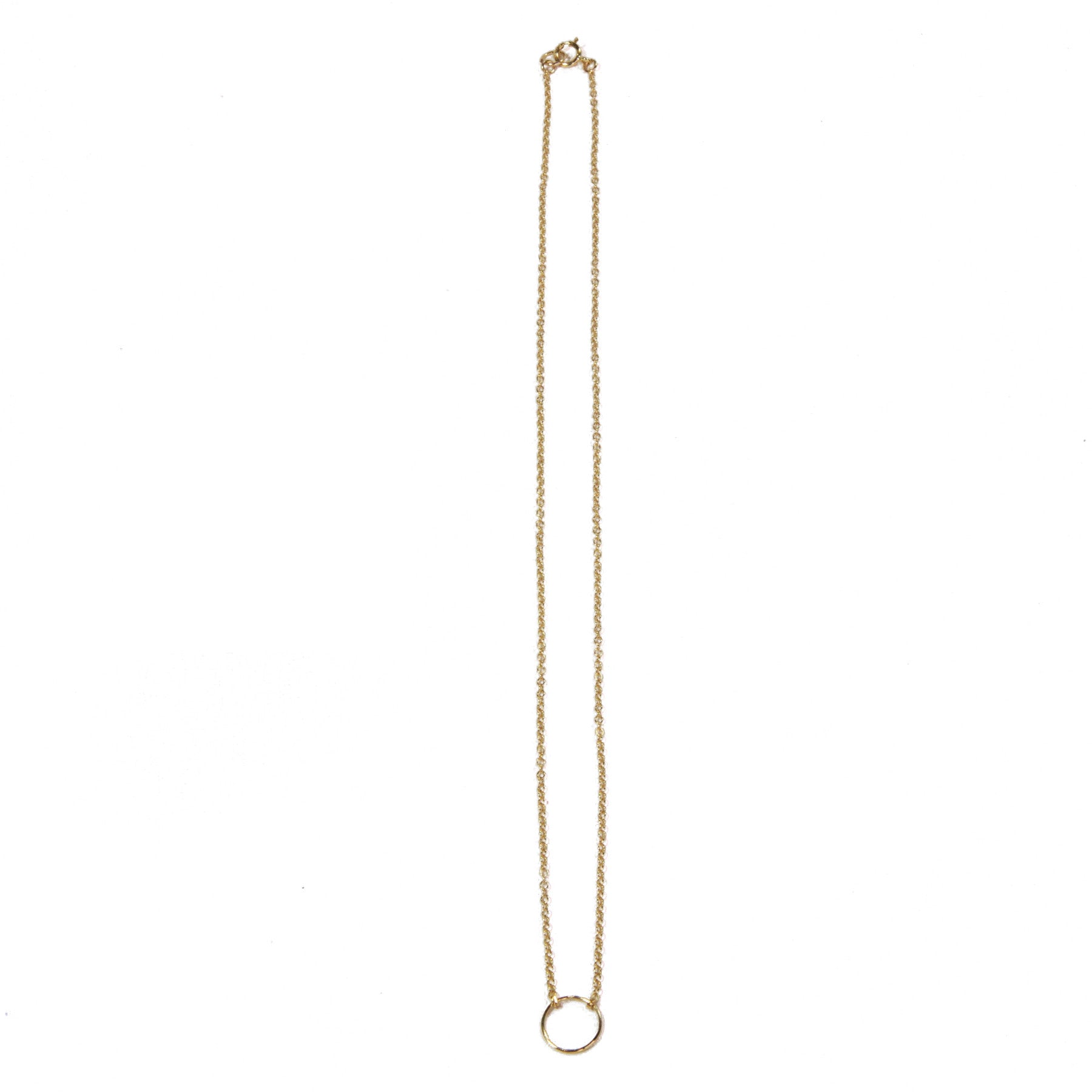 Elegant Circle Necklace for Women - Minimalist Gold & Silver Pendant Jewelry - Perfect for Everyday Wear, Gifts & Special Occasions